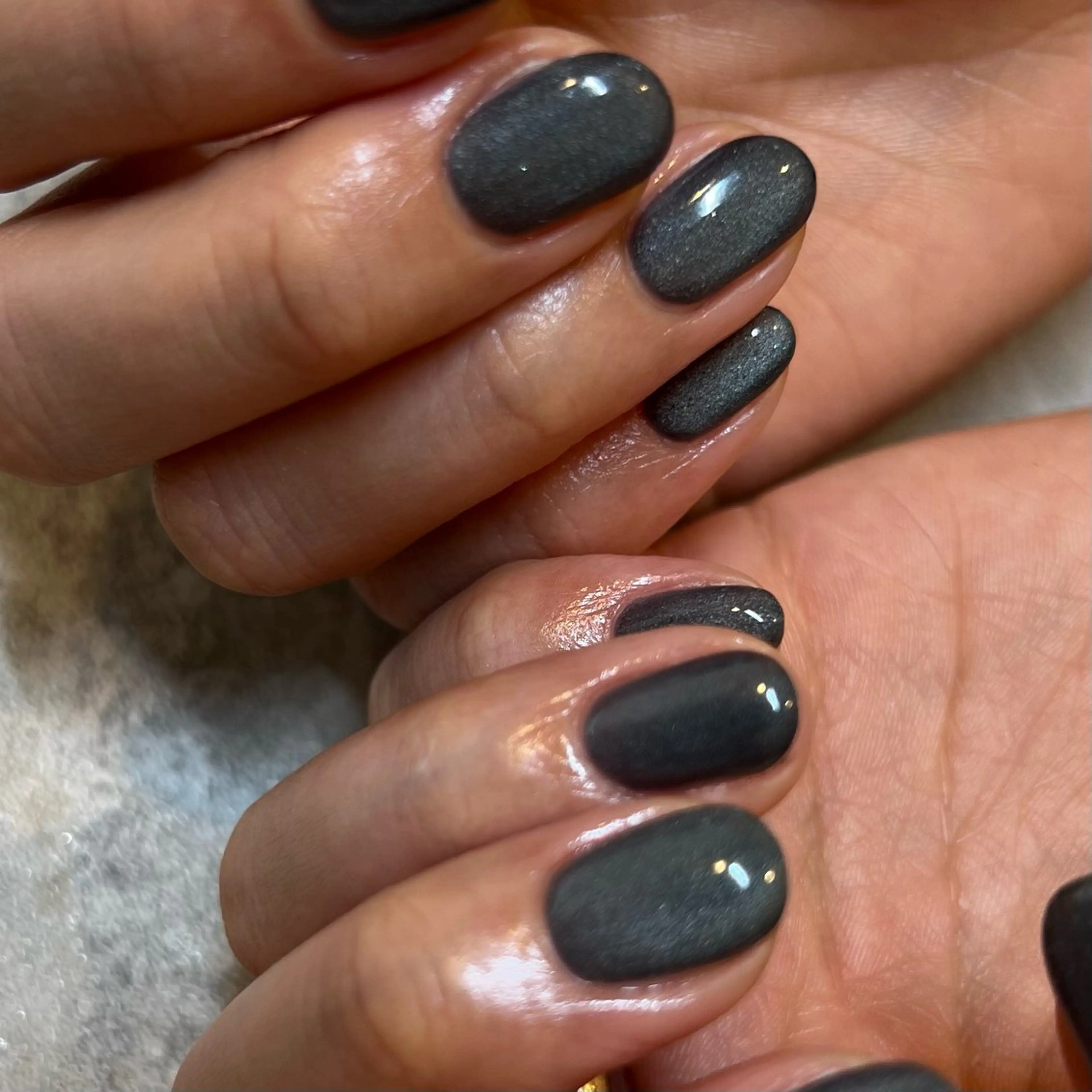 【オフ込】クリアベースフレンチ/マグネット/ミラー/オーロラ/インク ワンカラーの写真