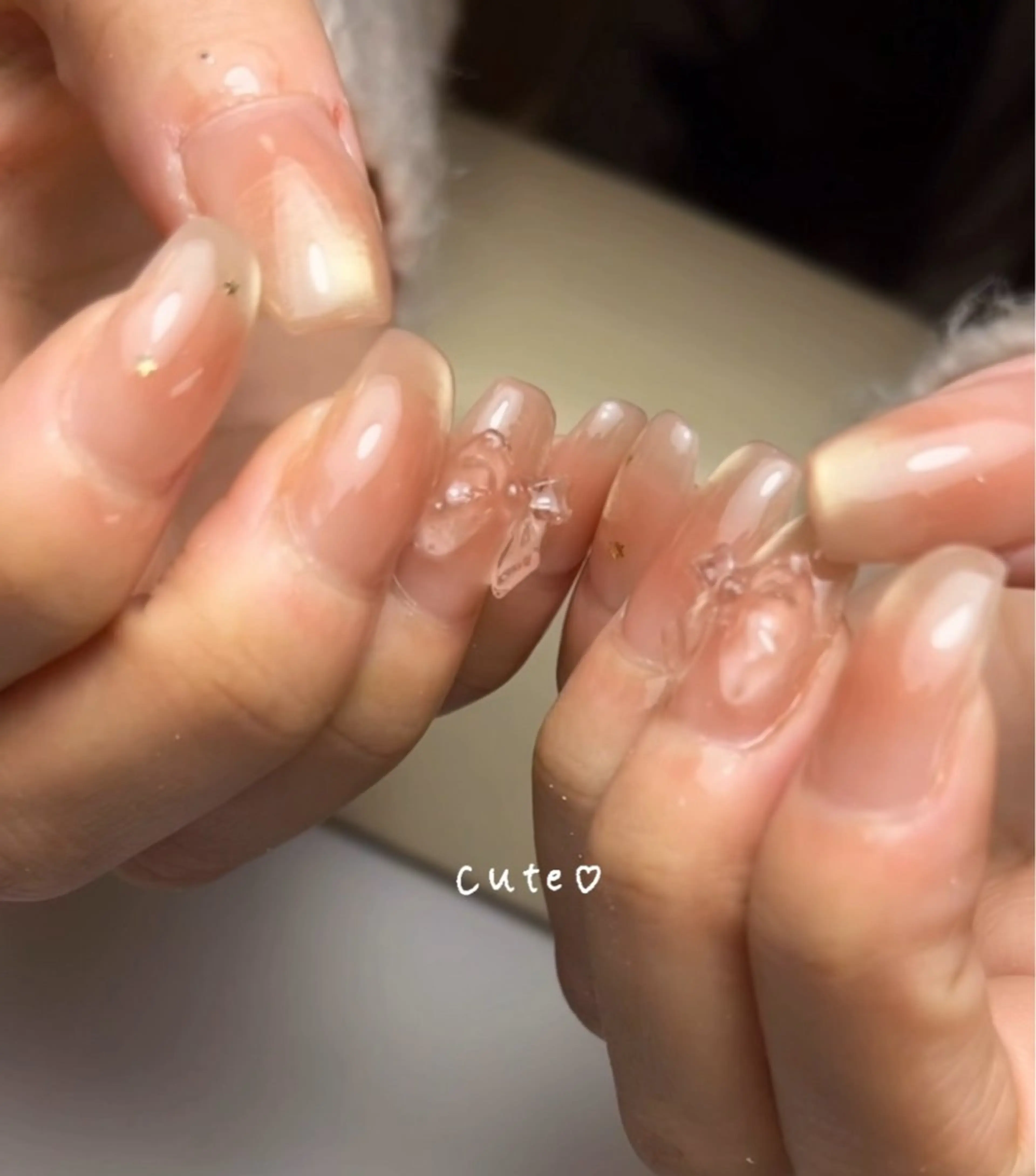 ワンホンネイル　パーツ代別途の写真