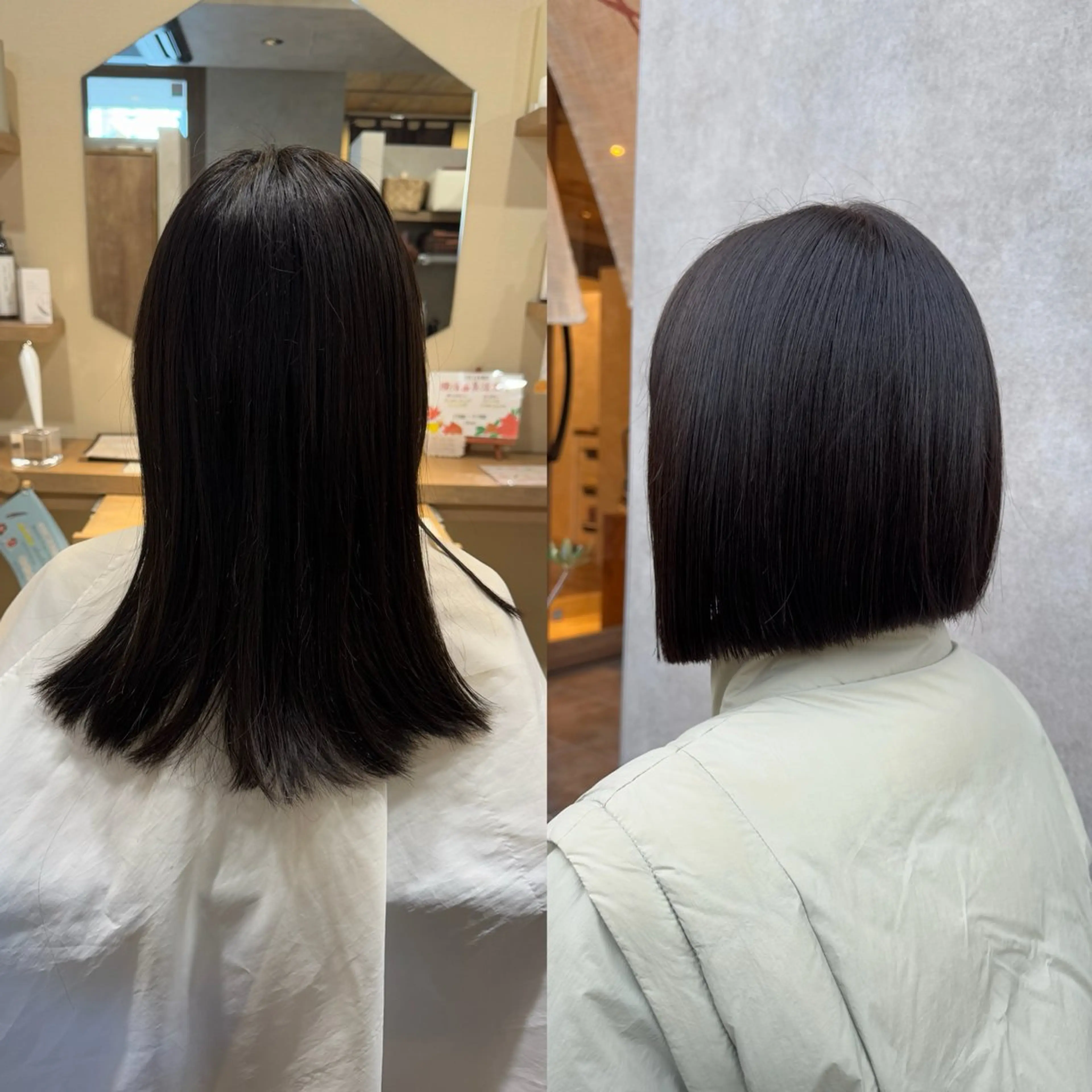 ショート ボブ カット トリートメント Lirino.Co RINKAのヘアスタイル