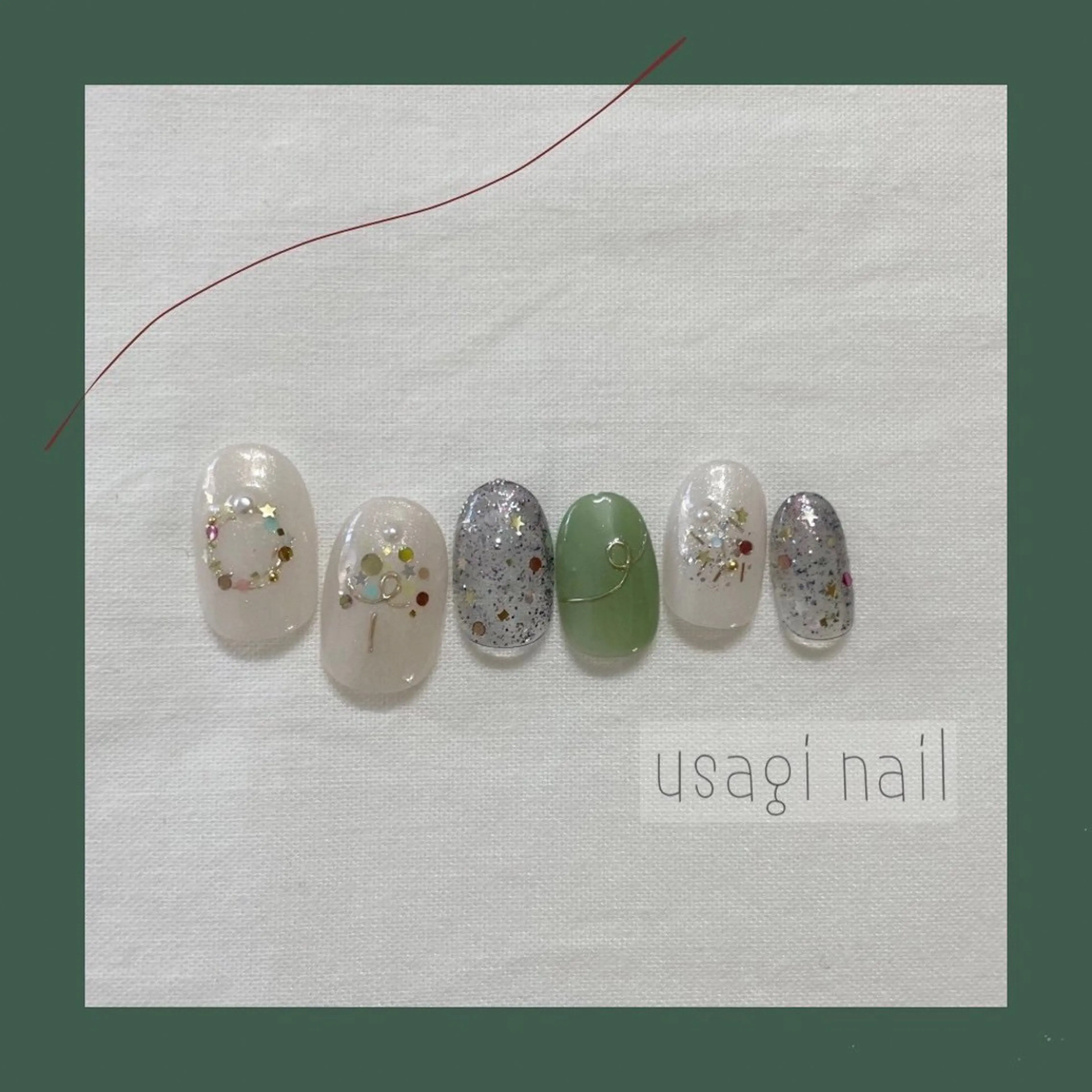ネイル ハンドネイル usagi nailのネイルデザイン