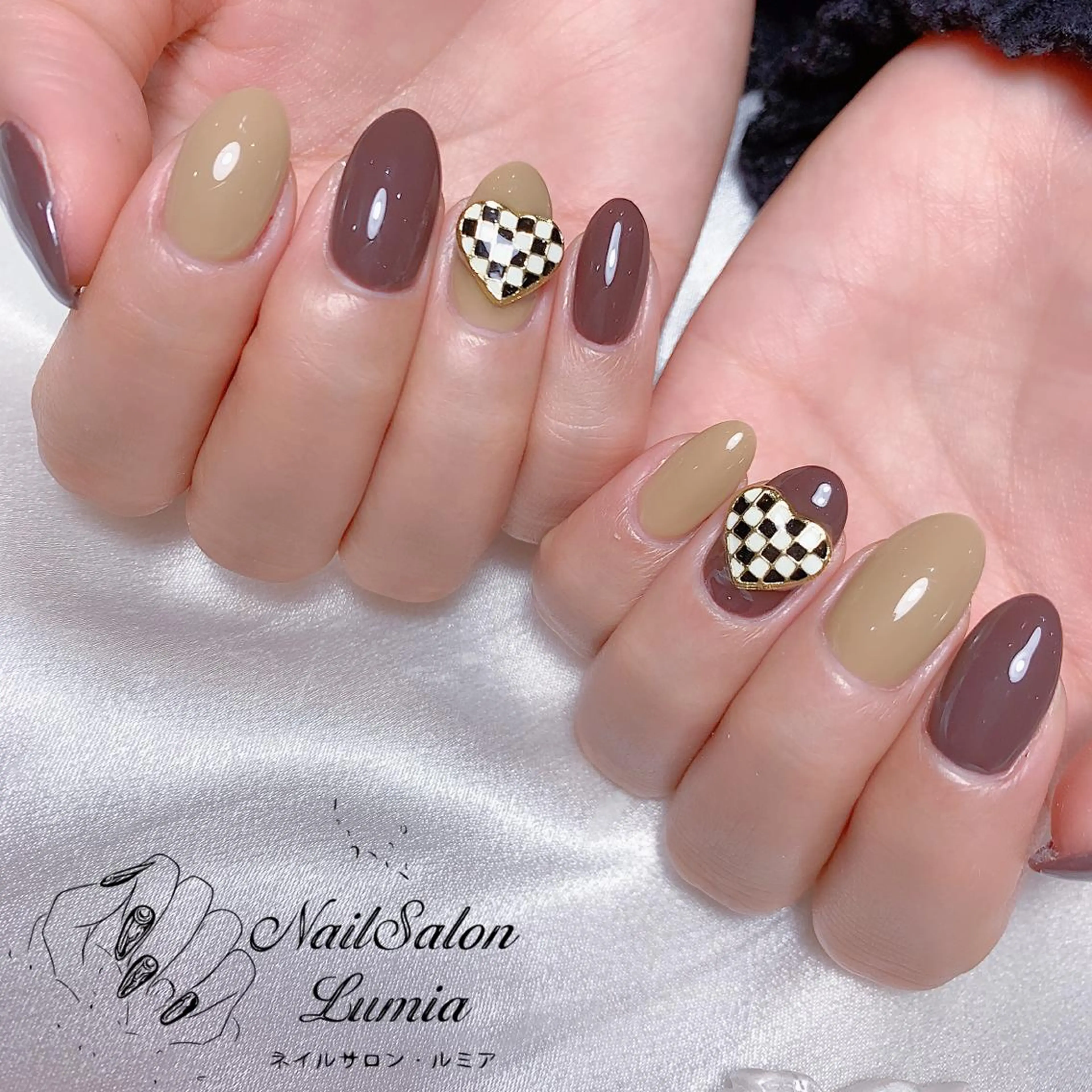 ネイル ハンドネイル ネイルサロン ルミア Lumia 店長のネイルデザイン