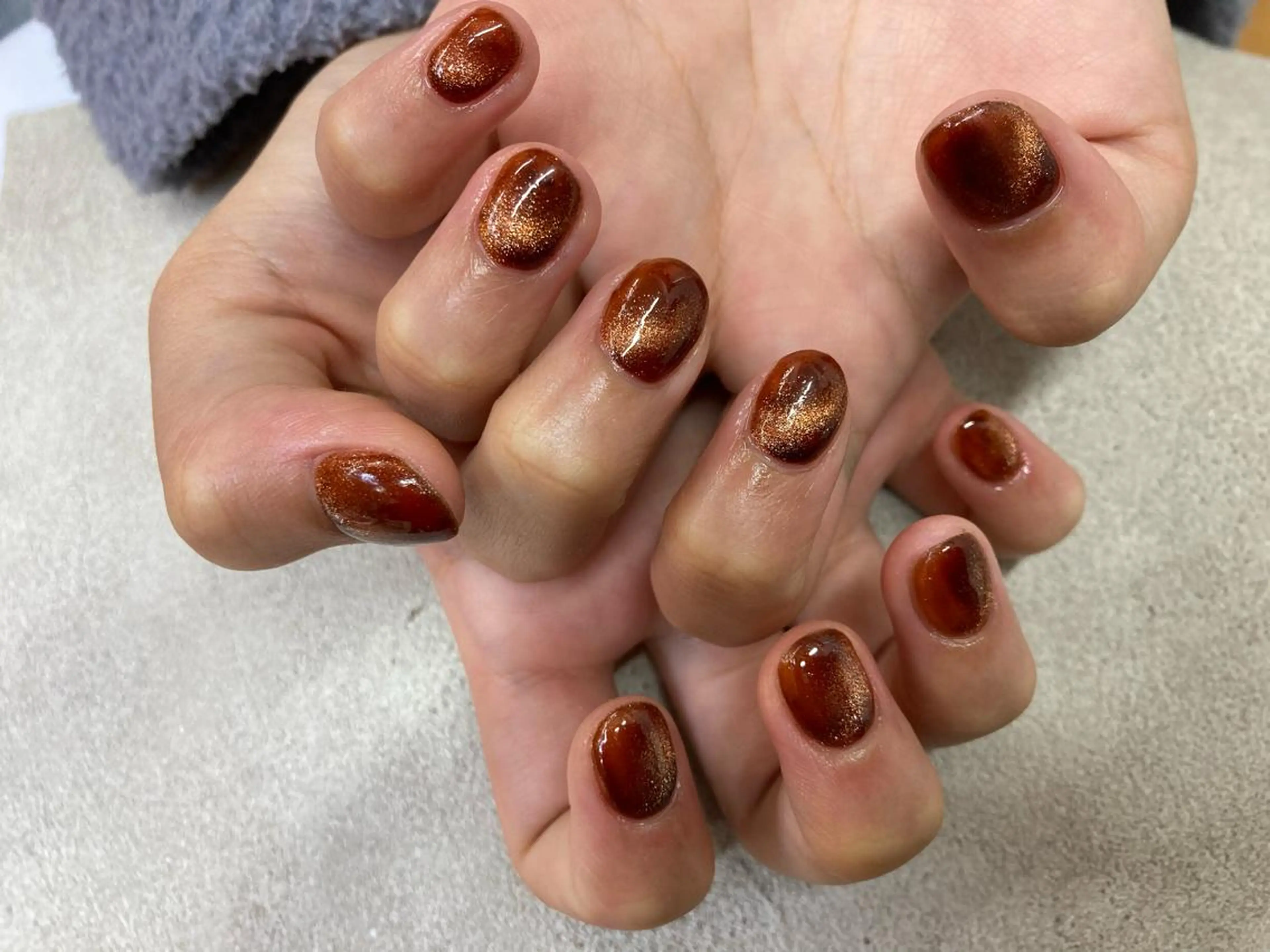 ネイル マグネットネイル Maple saronのネイルデザイン