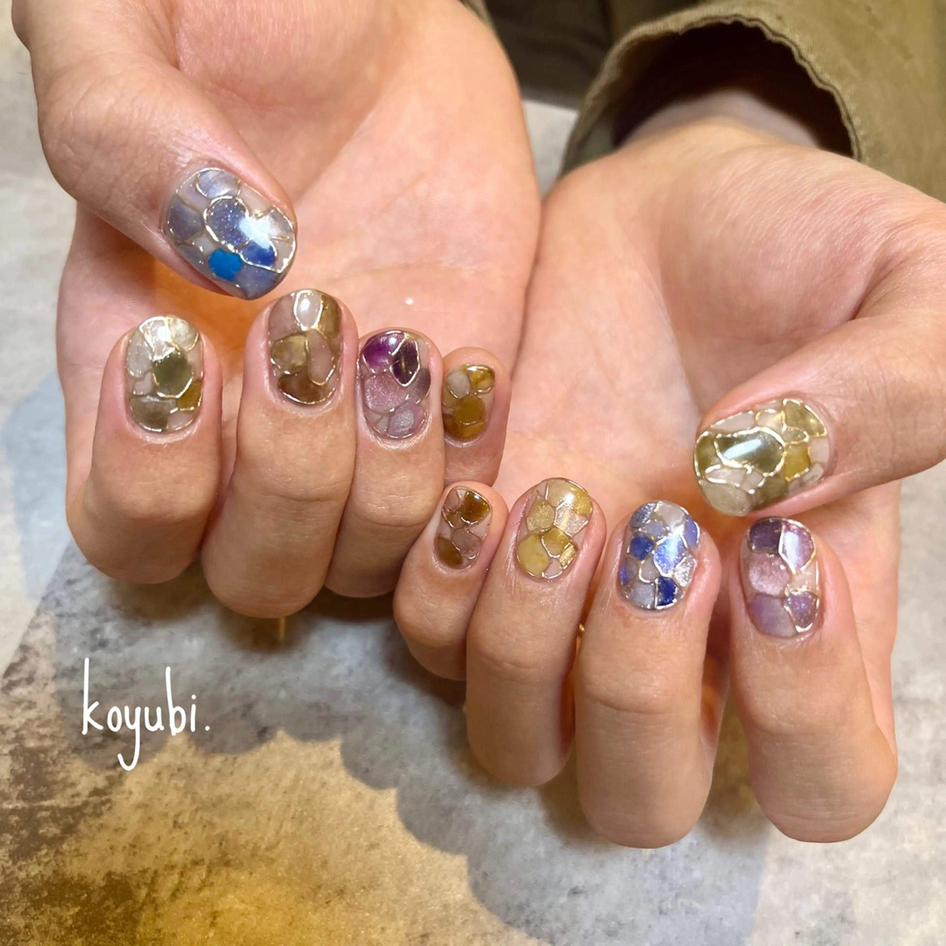 ネイル メンズネイル ハンドネイル 新宿御苑前店 島倉のネイルデザイン