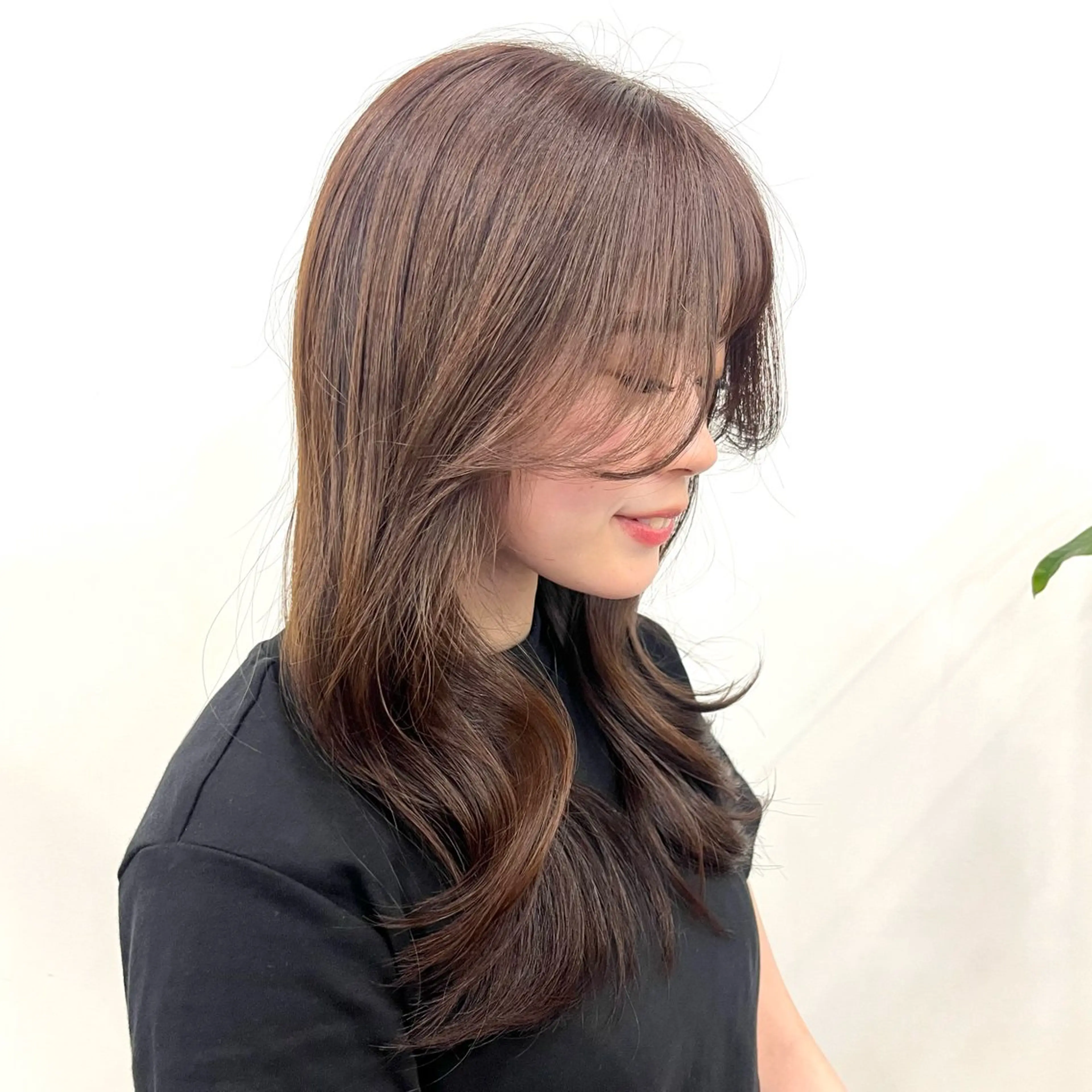 セミロング カラー ヘアアレンジ 成人式 結婚式・ブライダル ブラウンカラー 入学式 卒業式のヘアスタイル HIROKO / 透明感暖色カラー🎀のヘアスタイル