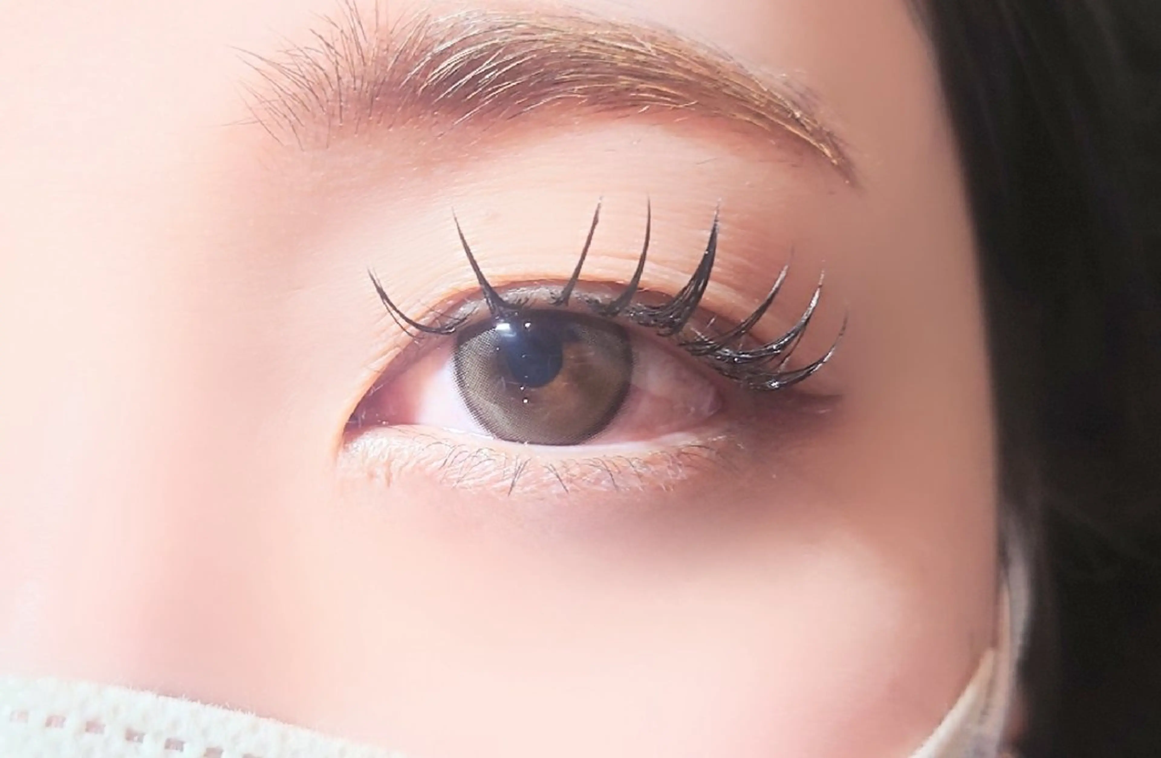 マツエク・マツパ Cカール フラットラッシュ マツエク 【LED/マツエク】 💎NANA💎のマツエク・マツパデザイン