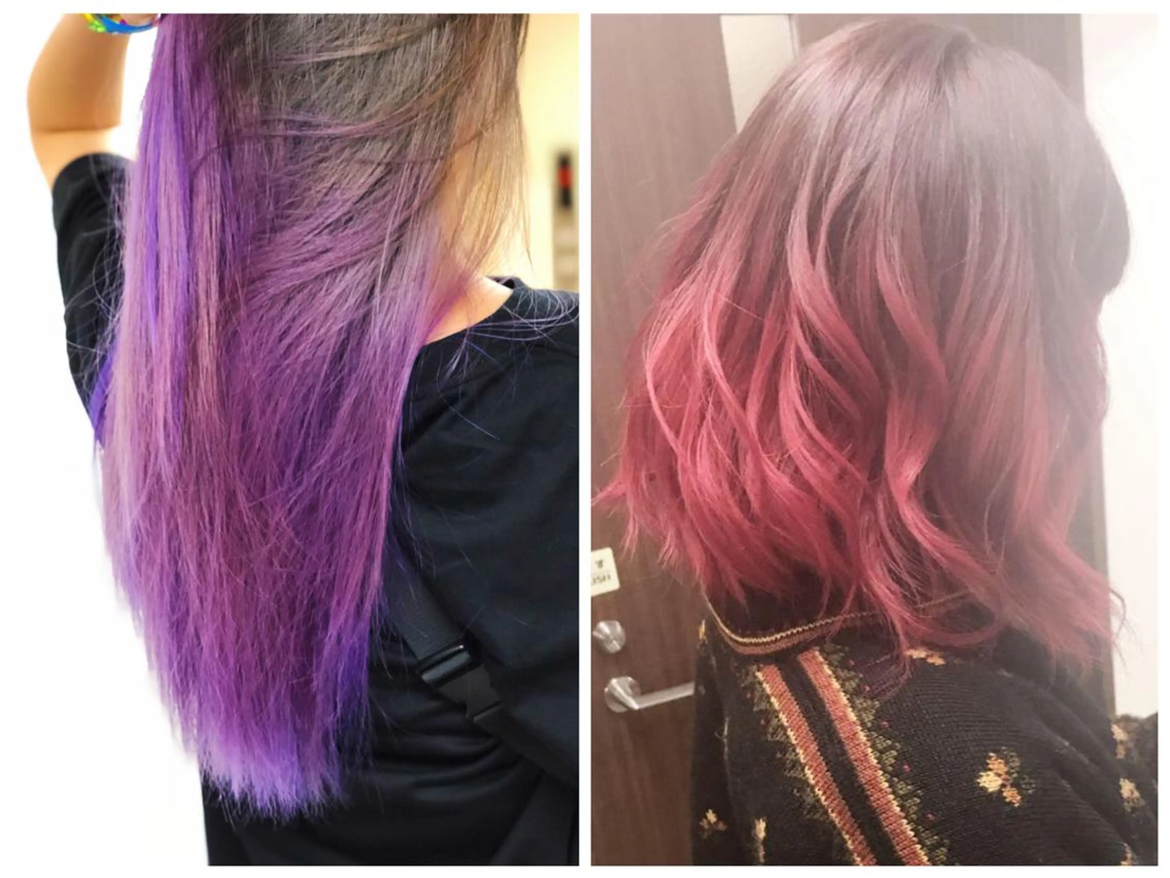 ロング カラー ヤナ マネージャーのヘアスタイル