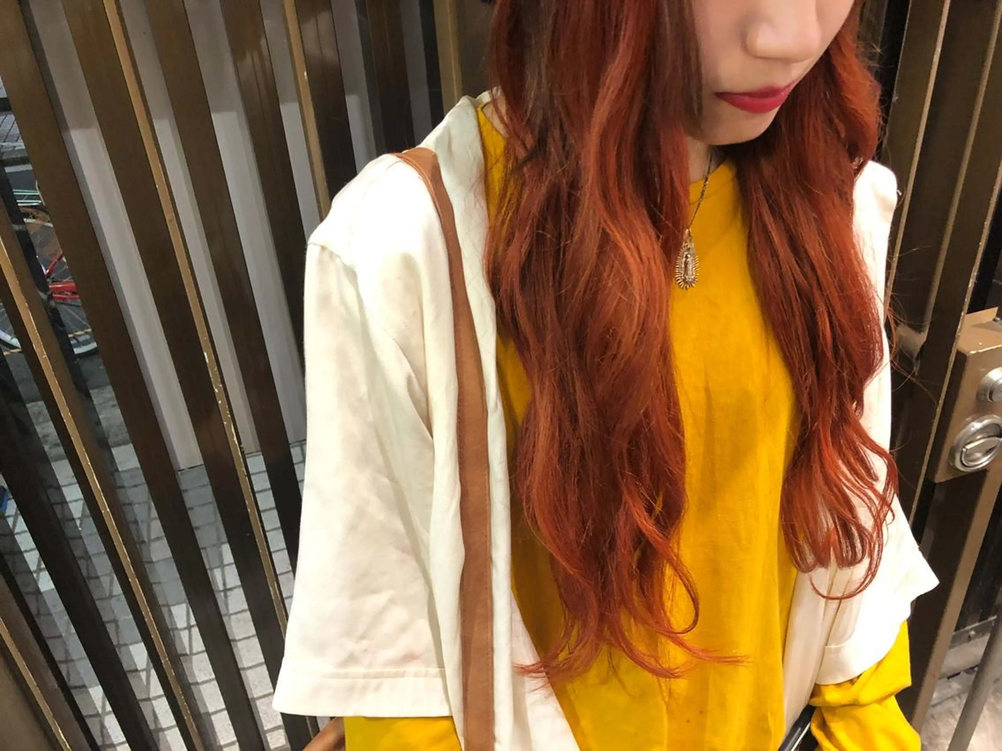ロング カラー カット ヘアカラー エクステ シールエクステ×美髪 改善/ヨシモトカンジのヘアスタイル