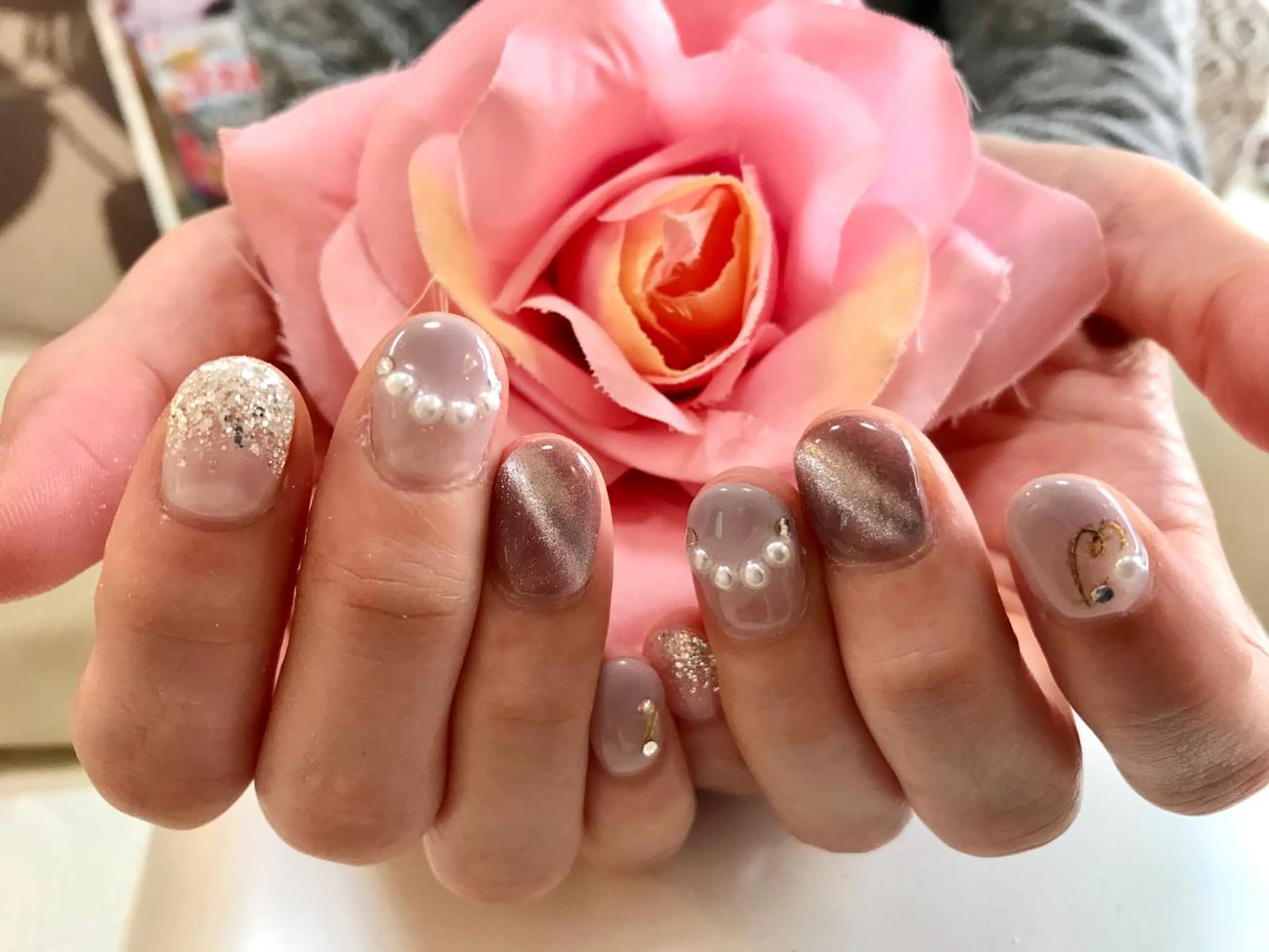 ネイル ♡ビジュール♡ NAIL &まつ毛のマツエク・マツパデザイン