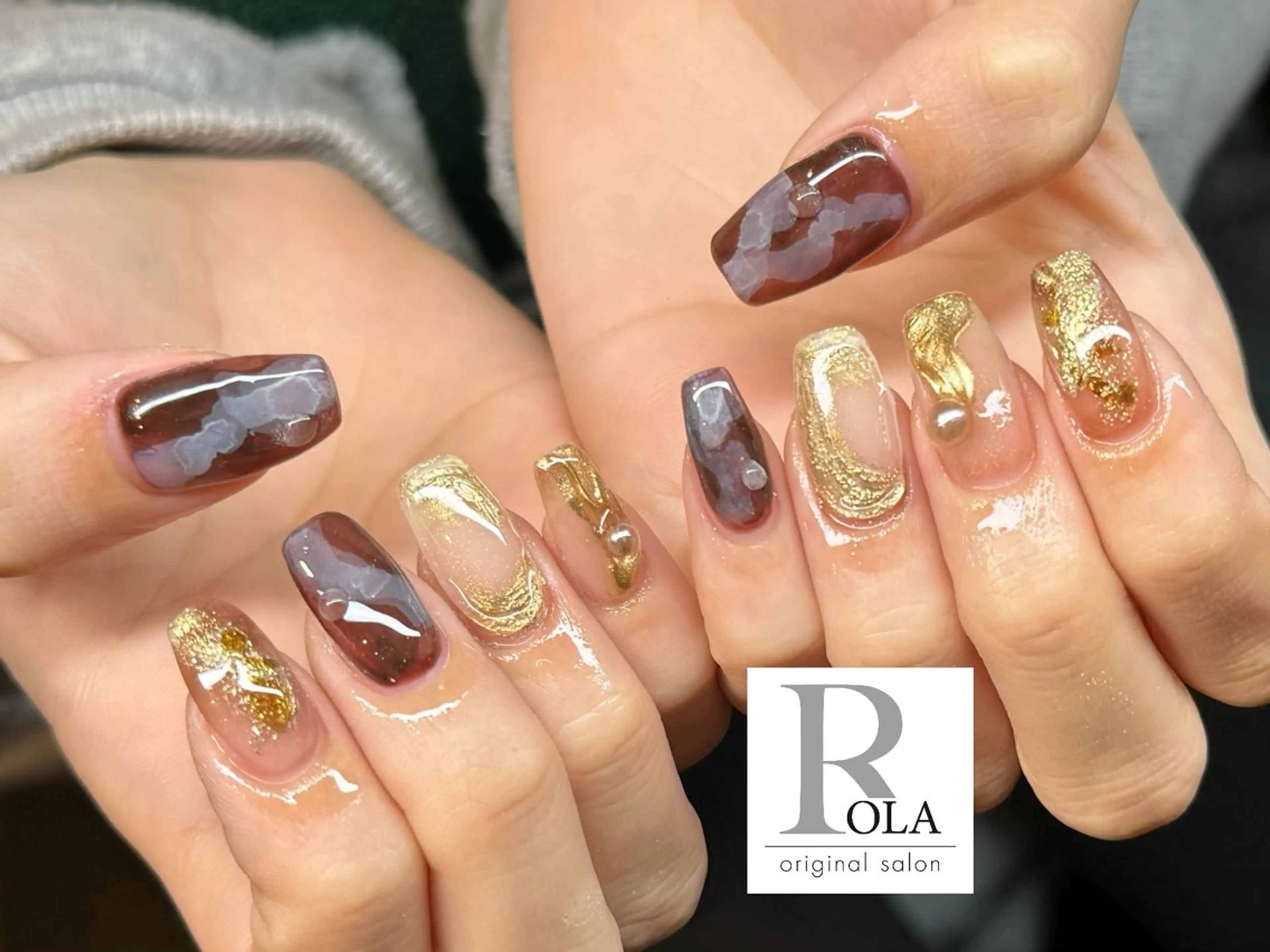 ネイル ハンドネイル original salon ROLAのネイルデザイン