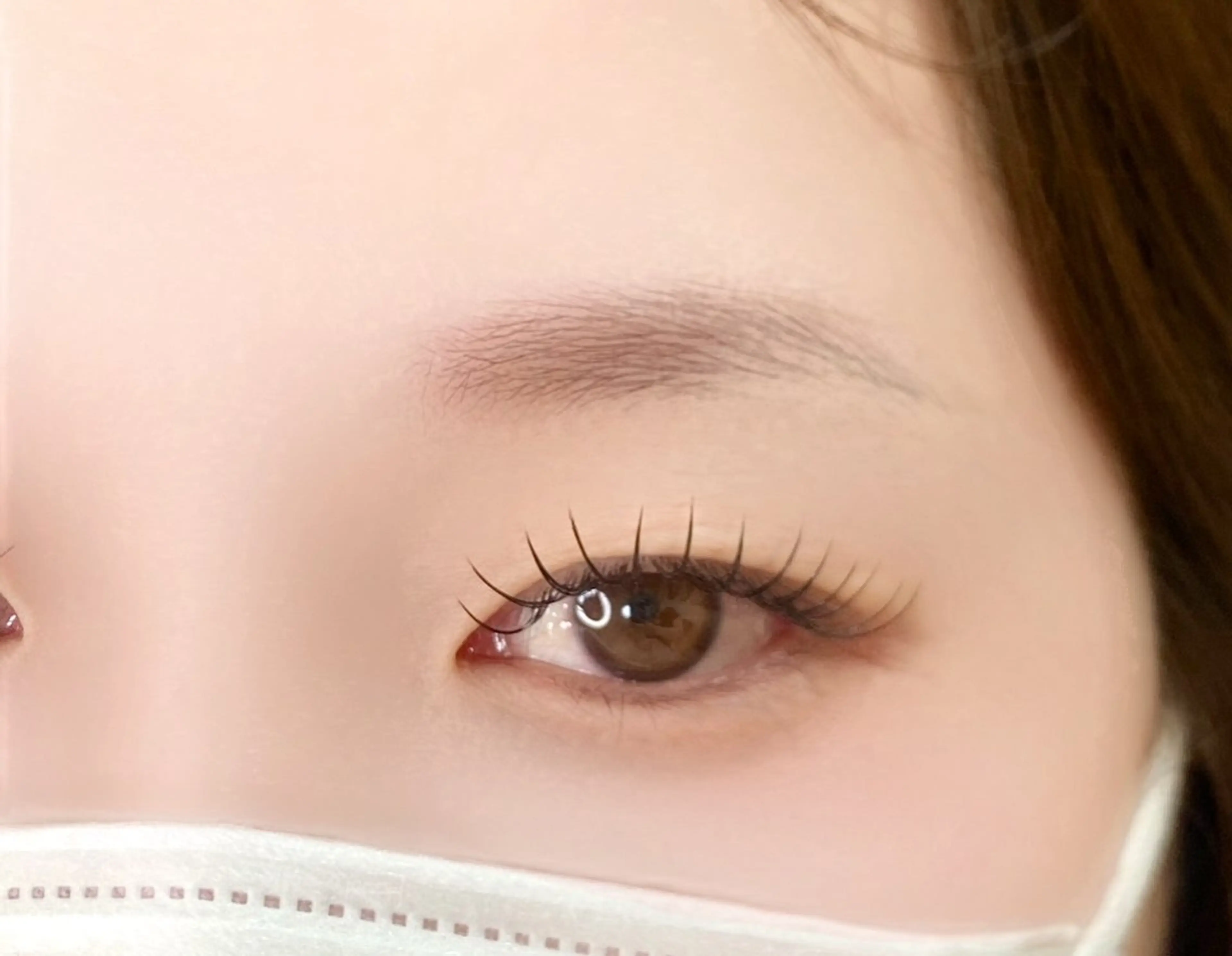 マツエク・マツパ 束感まつ毛 フラットラッシュ 新越谷eyelash Sayaのマツエク・マツパデザイン