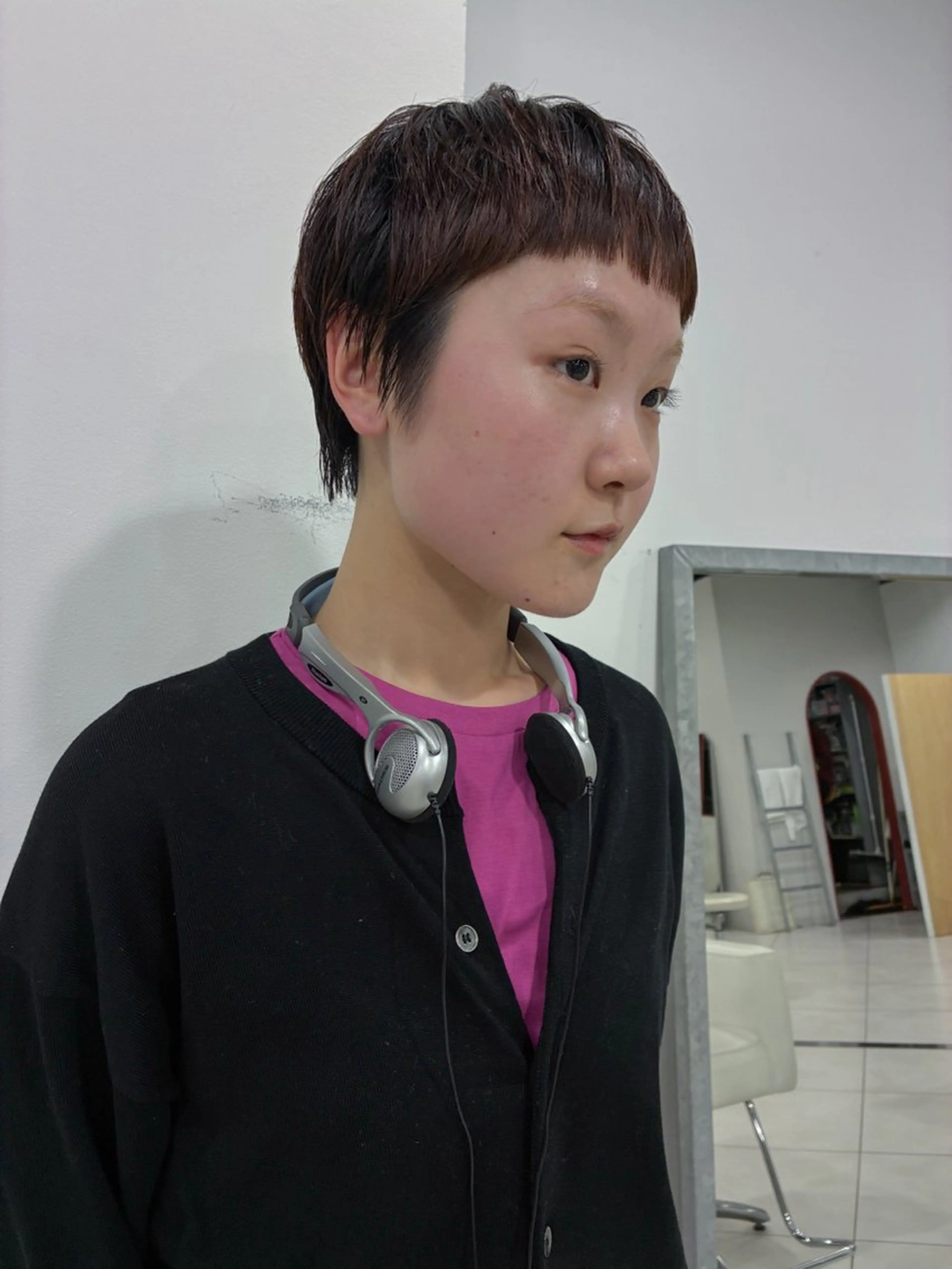 ショート ショートヘア 村瀬 晴飛のヘアスタイル