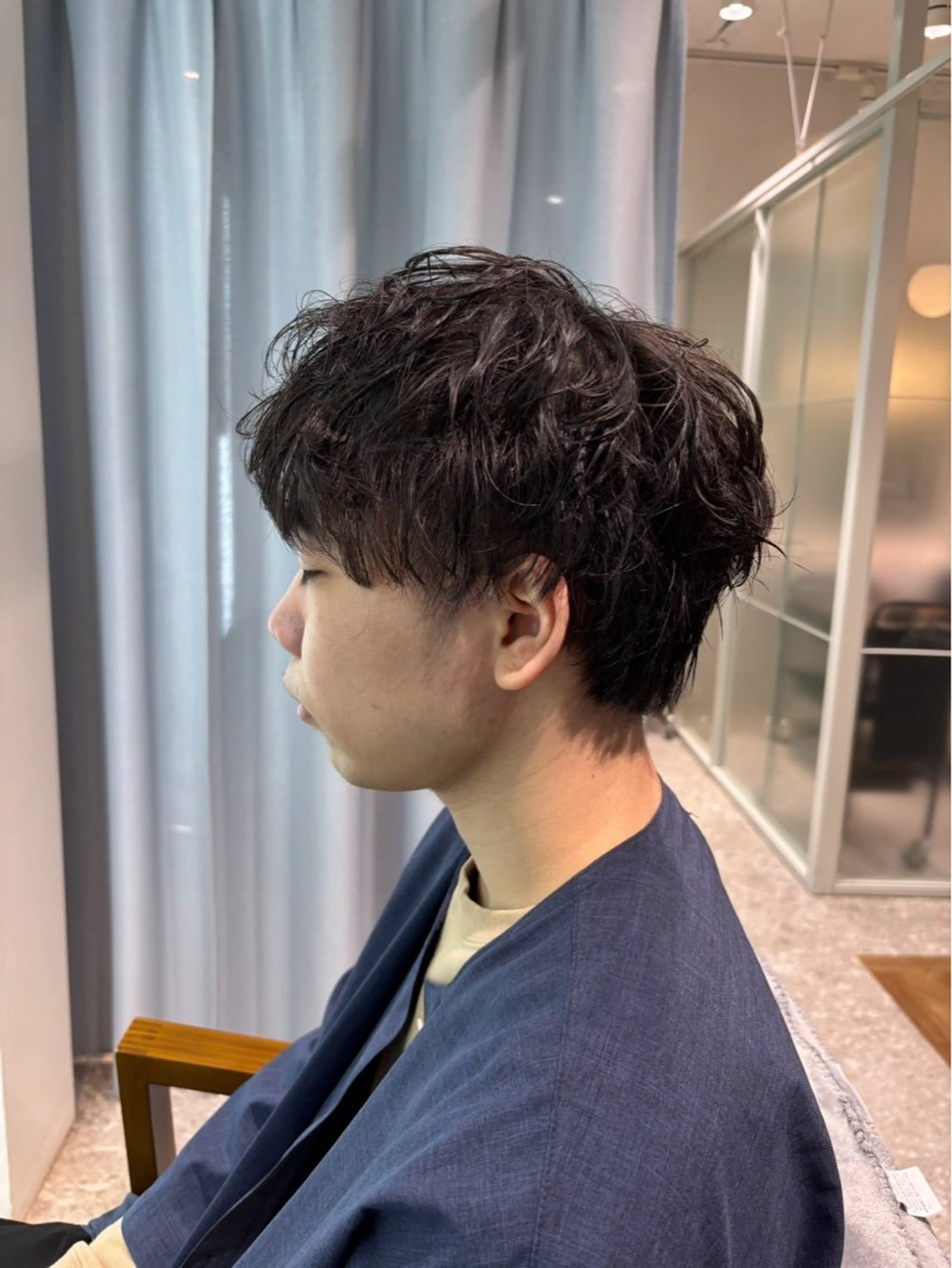 メンズ アオイ/透明感カラー レイヤー🌙のヘアスタイル