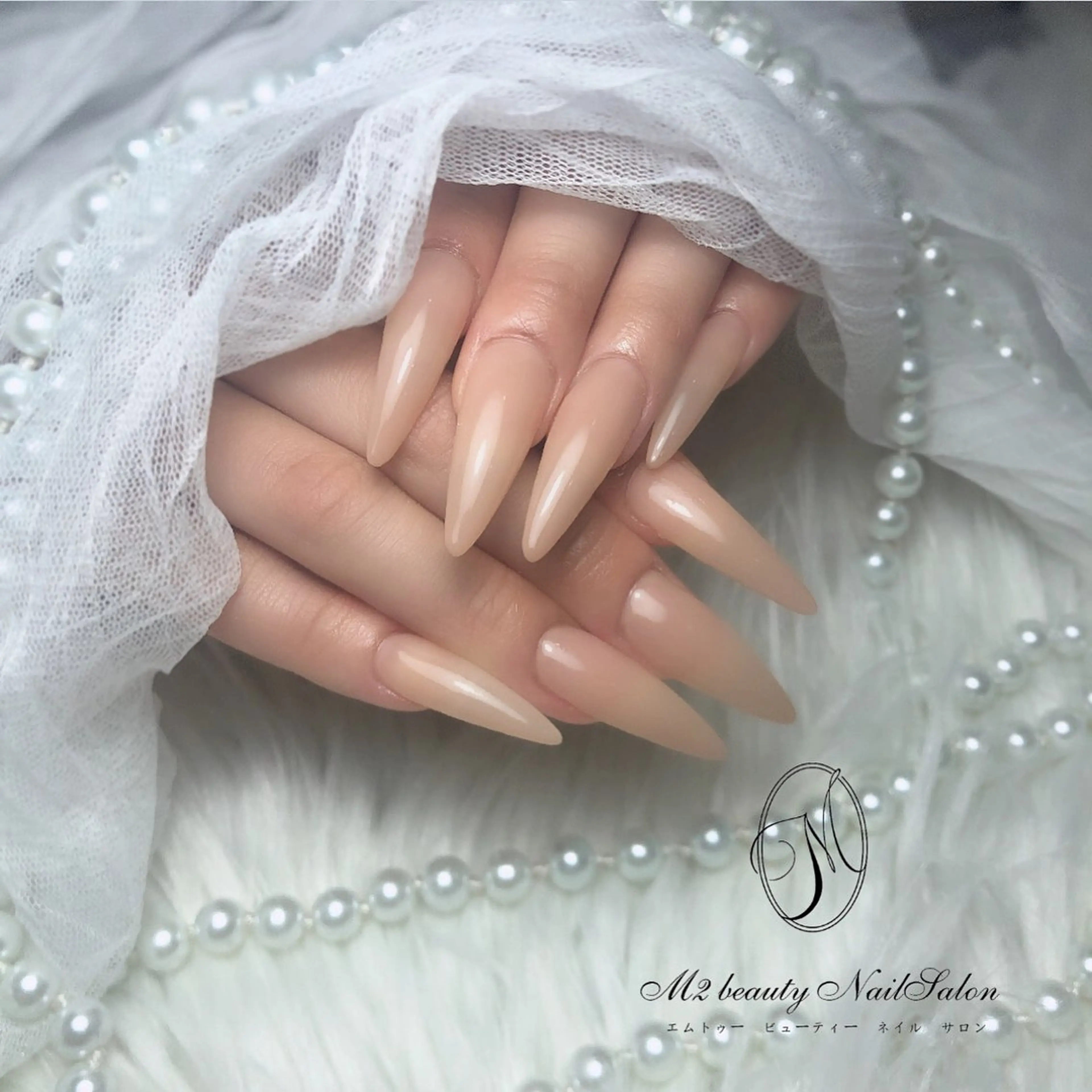 ネイル 長さ出し ジェルネイル パラジェル スカルプネイル ネイルチップ ハンドネイル M2 beauty Nankaのネイルデザイン