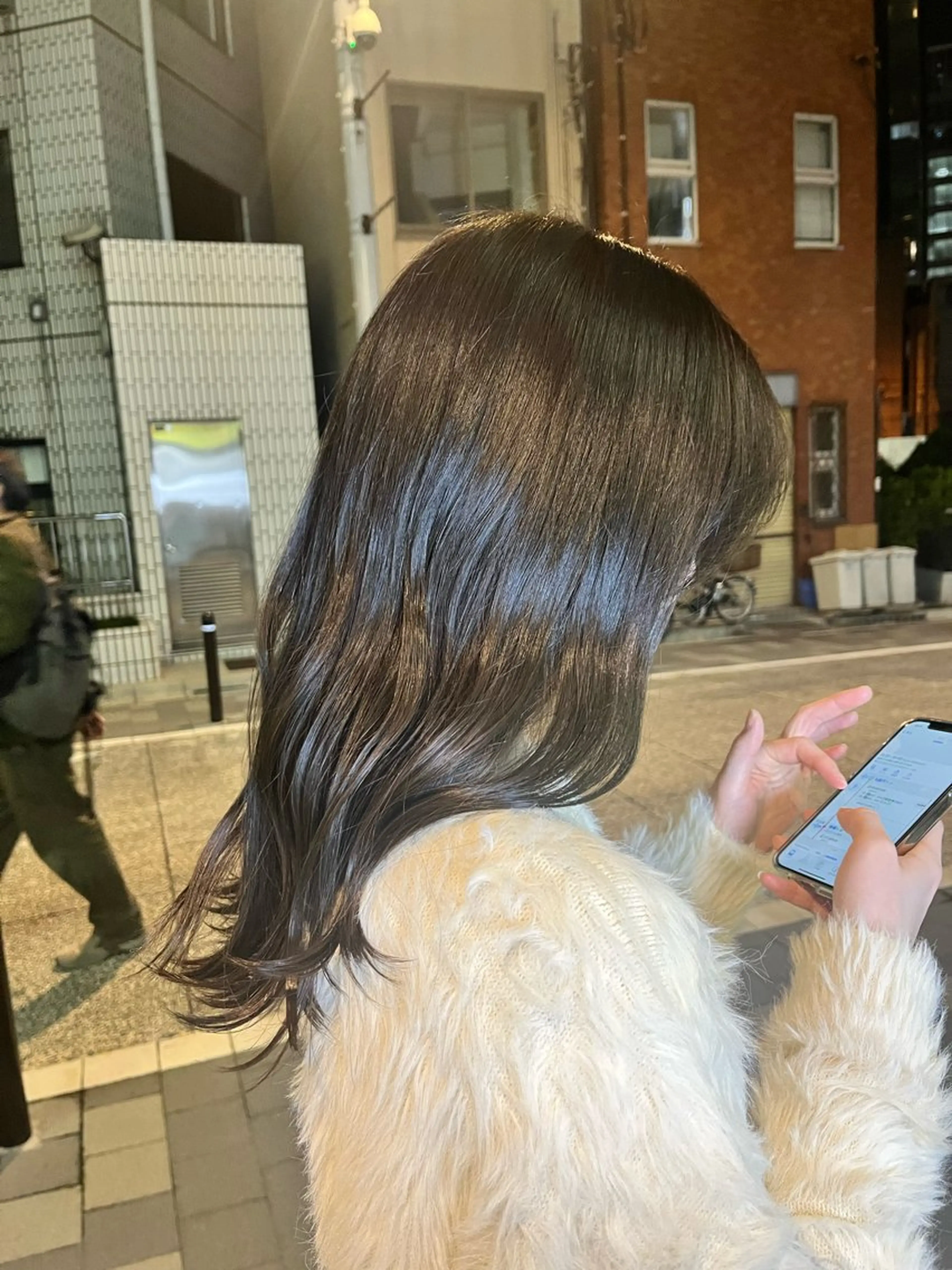 カット+カラー💇🏼♀️🩵+髪質改善ULTOWAトリートメント+プチスパ🫧の写真