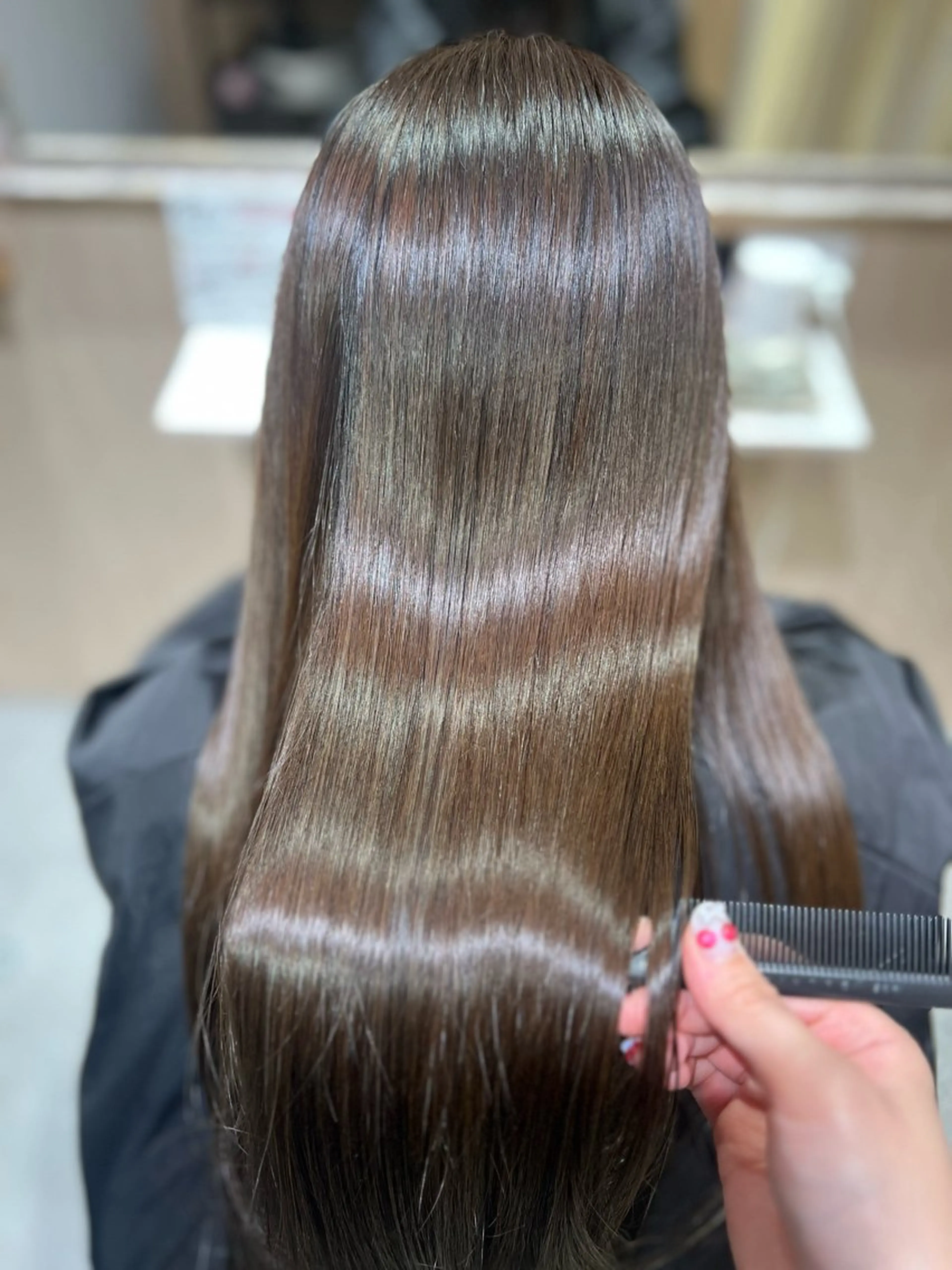 カラー 髪質改善 TAKAHASI ⚠️土日施術不可のヘアスタイル