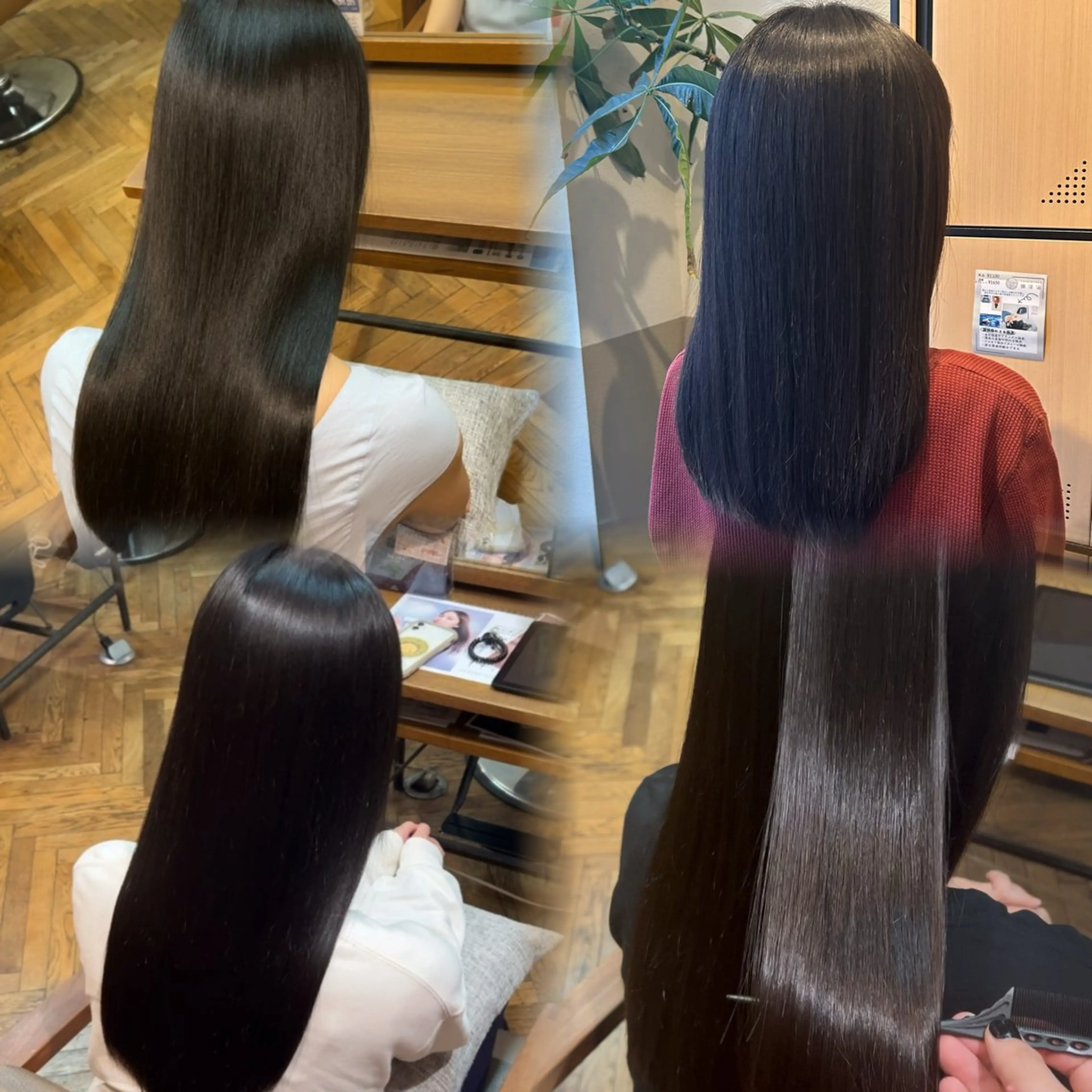 ロング カット 縮毛矯正 トリートメント レイヤー/髪質改善/ ボブ/井上　陽のヘアスタイル