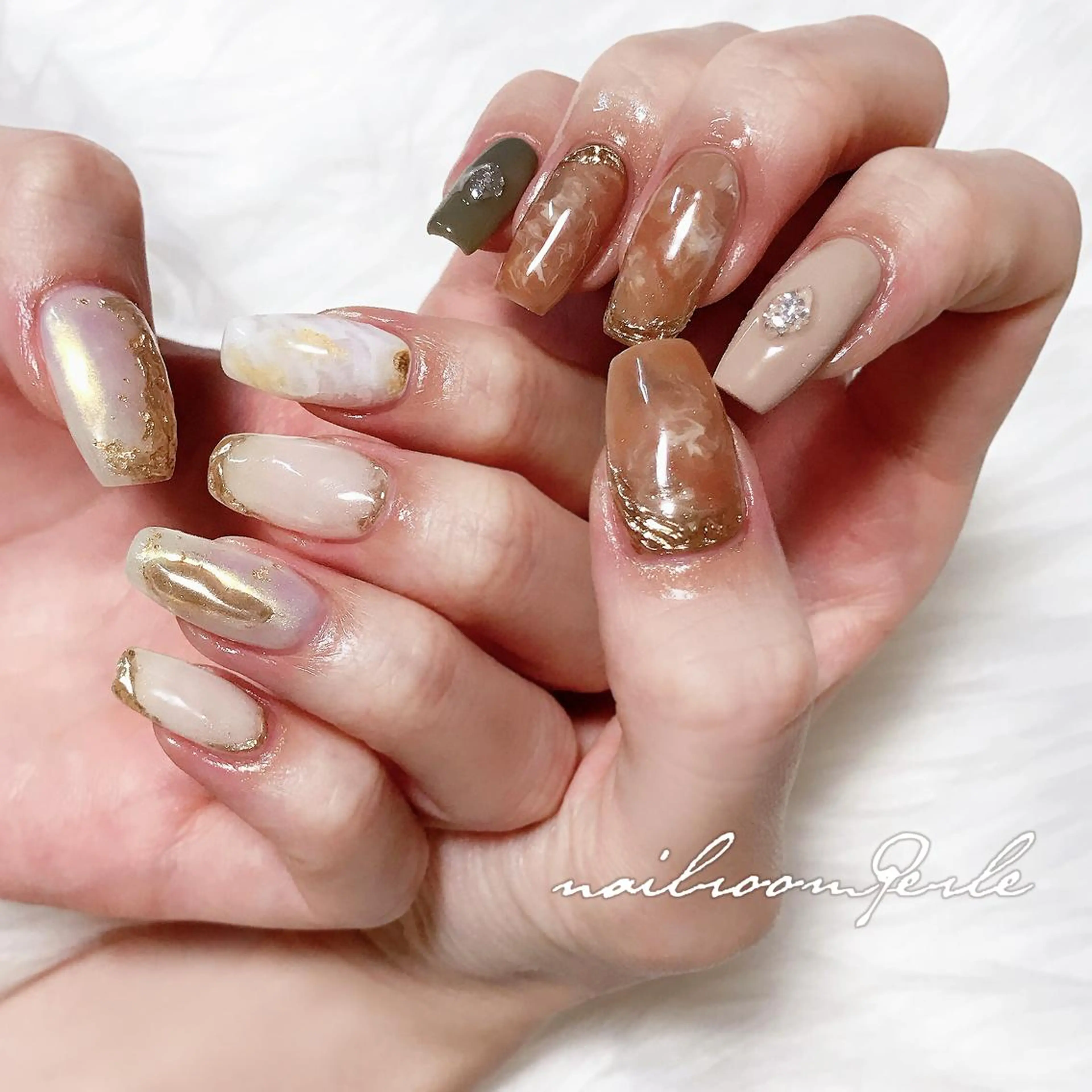 ネイル nail room Perleのネイルデザイン