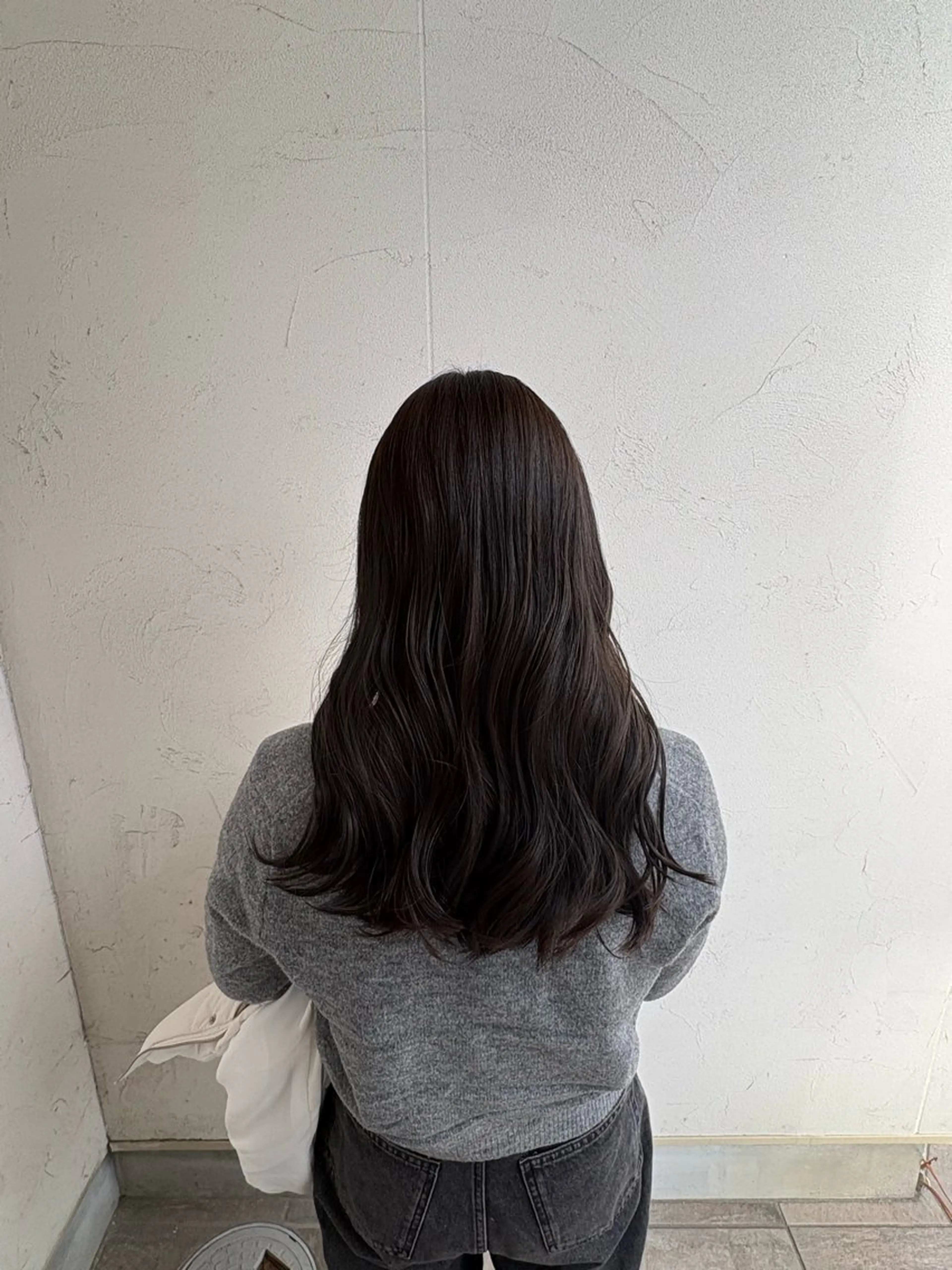 ロング カラー 加藤 七夕奈のヘアスタイル