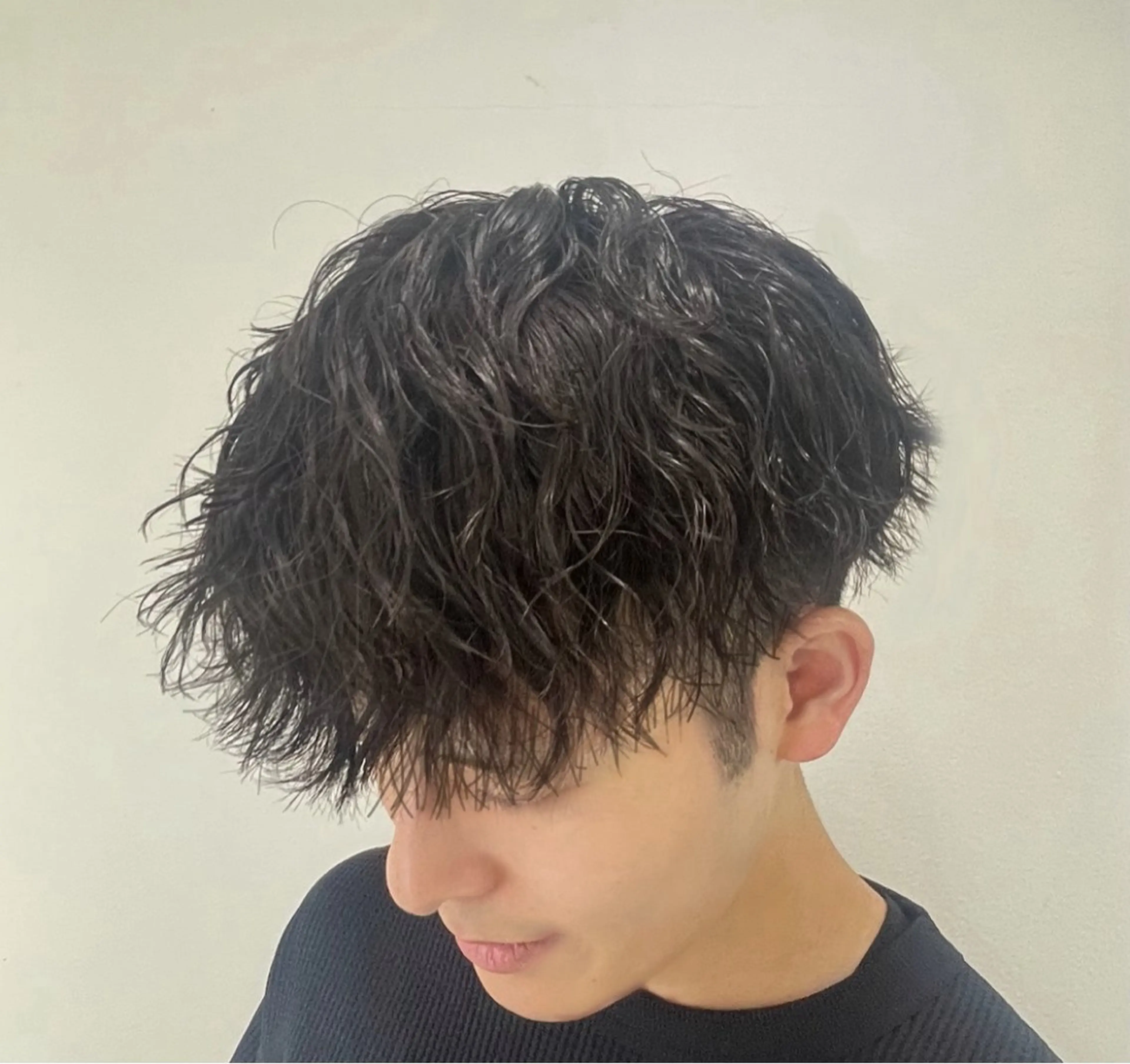 パーマ メンズ カット パーマ トリートメント 透明感カラー/ 髪質改善/サクラ🌸のヘアスタイル