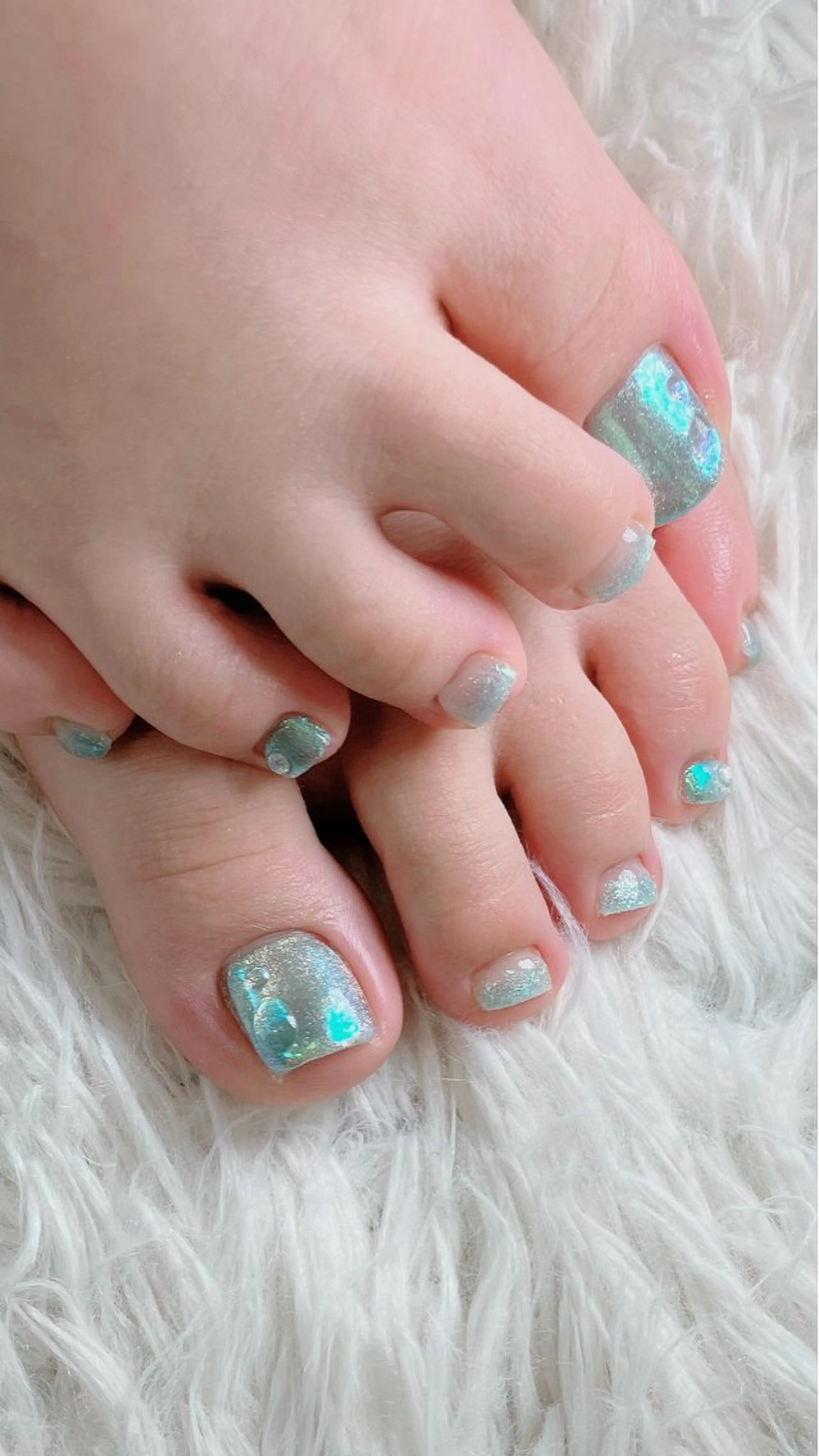 ネイル フットネイル haleyume所属・shino🌟 痛ネイルのネイルデザイン