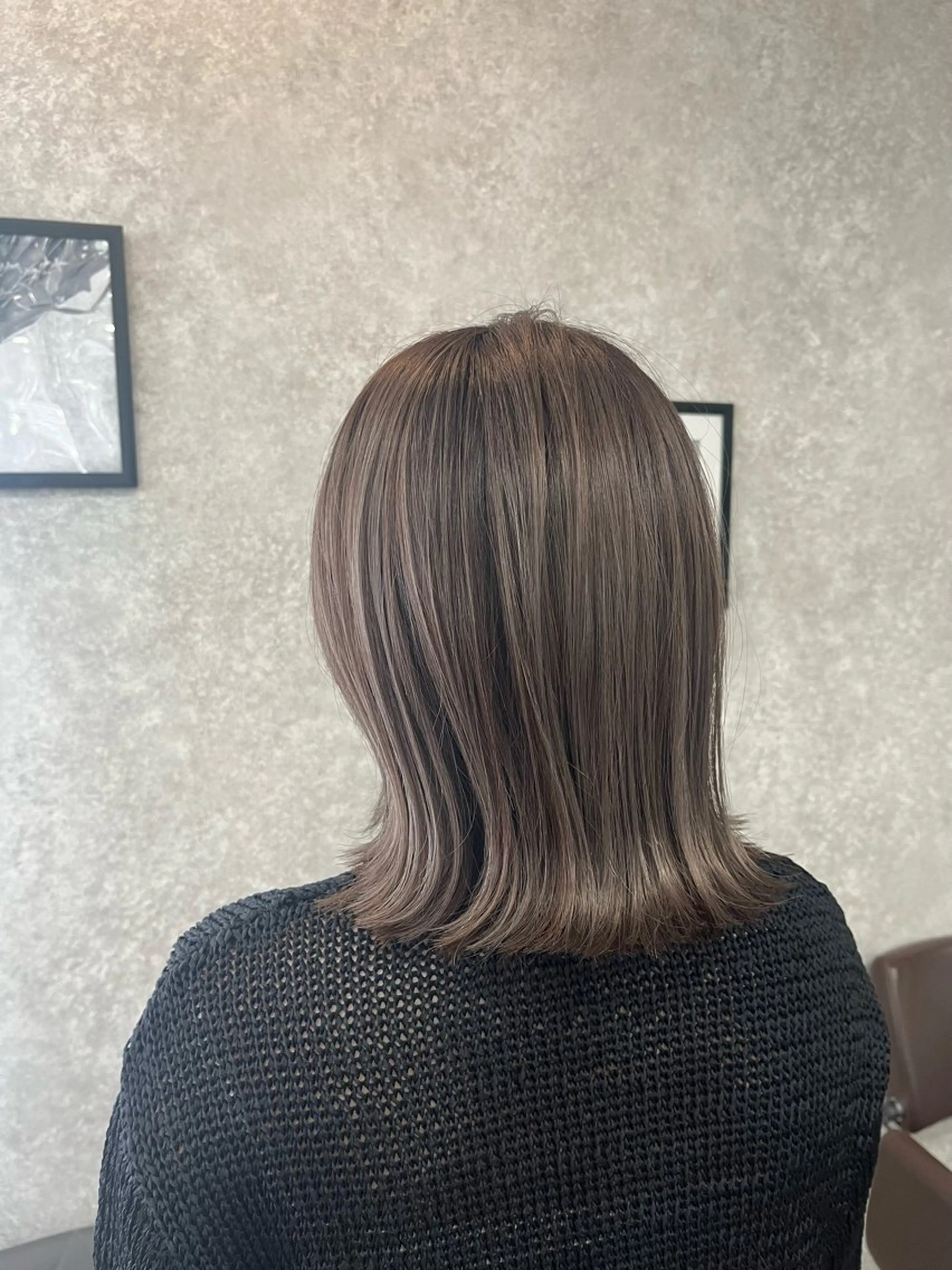 ミディアム レイヤーカット 飛田 由貴のヘアスタイル