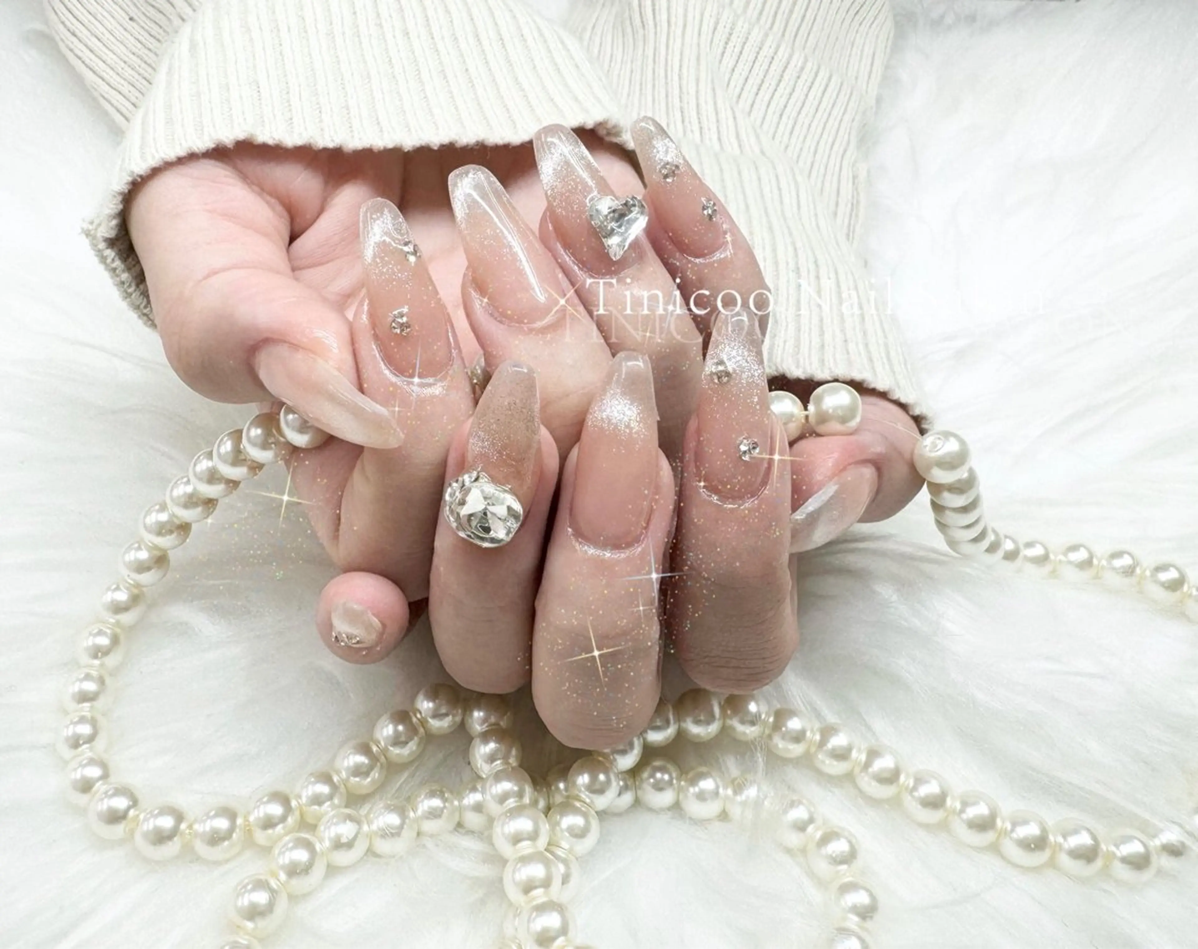 ネイル ハンドネイル Tinicoo Yuki ❄️のネイルデザイン