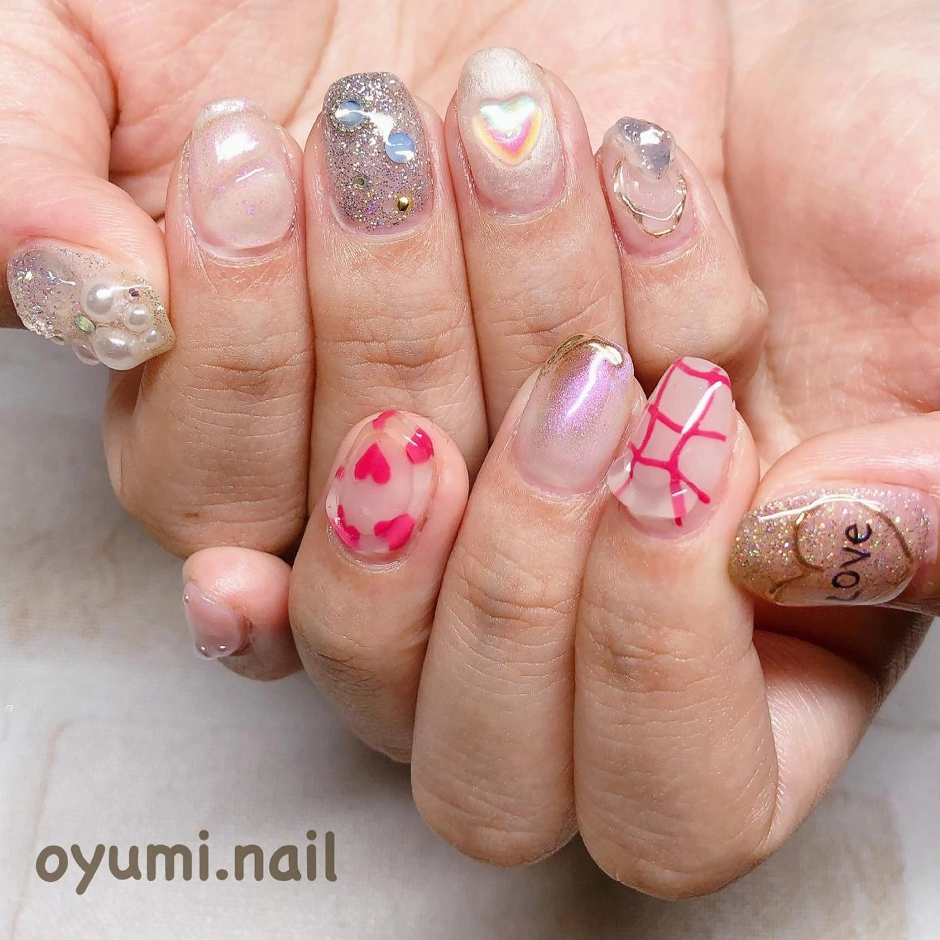 ネイル ハンドネイル takanashi yumiのネイルデザイン