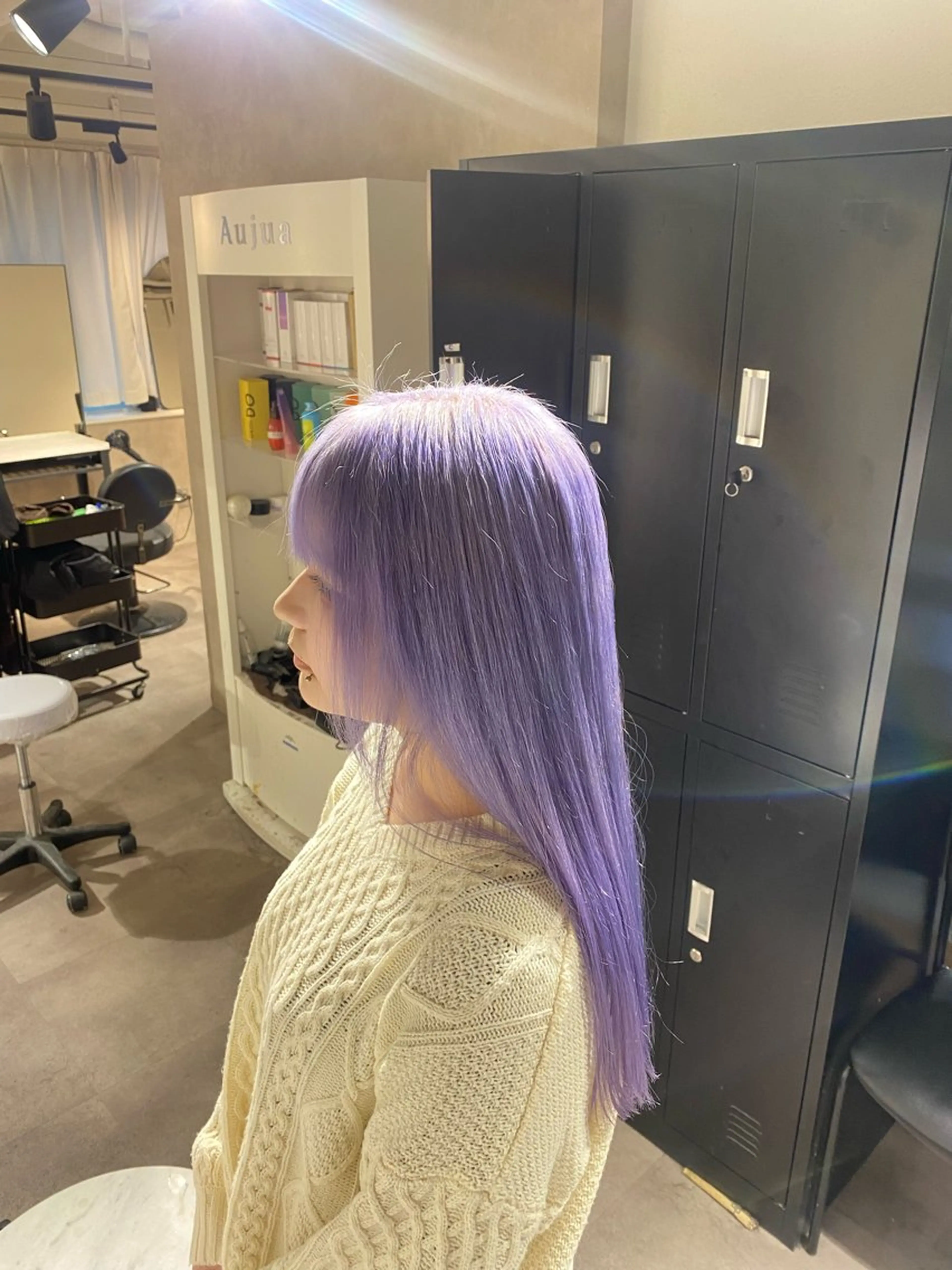 カラー カット ヘアカラー Seleneコウキ ブリーチ/ハイトーンのヘアスタイル