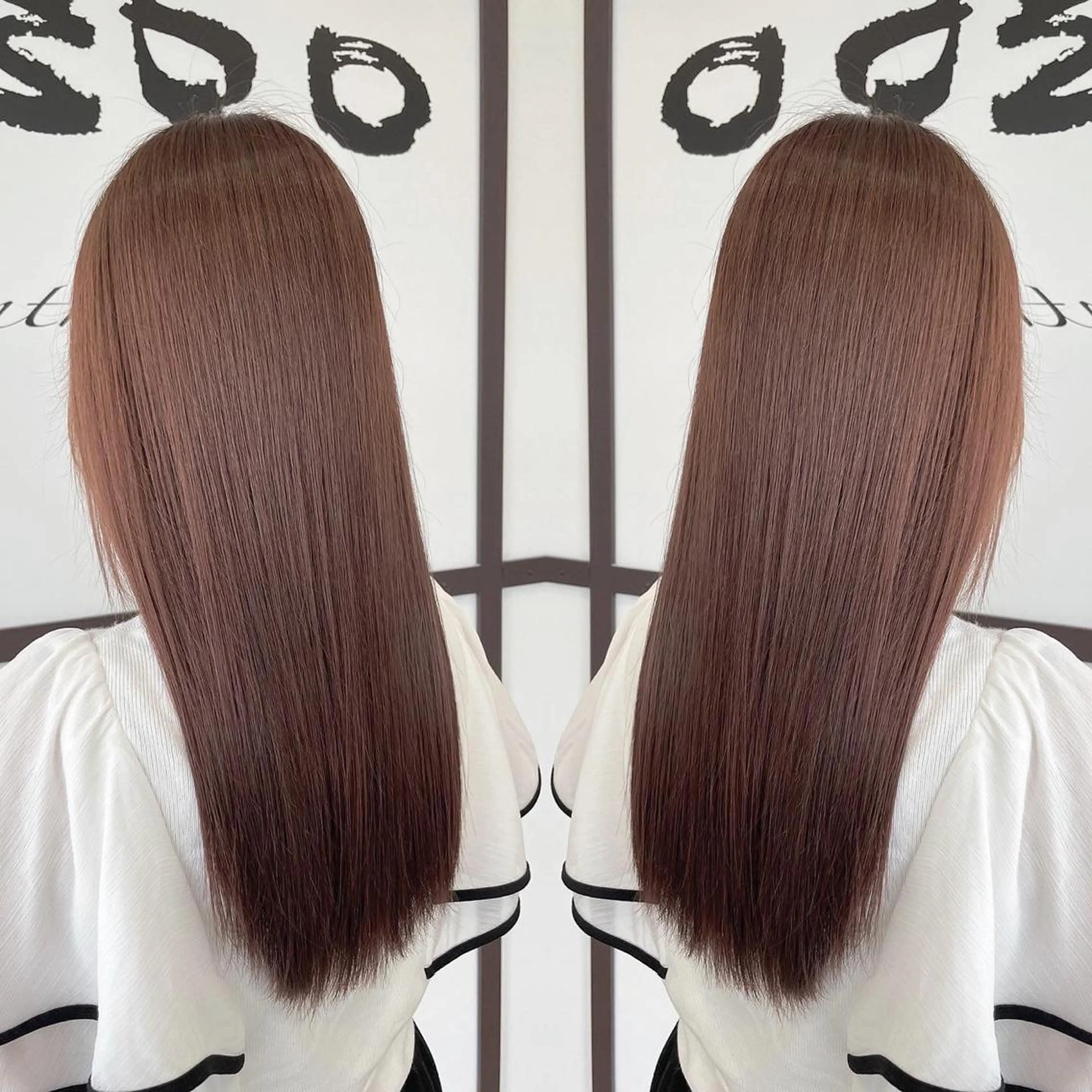 ロング カラー アッシュ ケアカラー 透明感カラー 外国人風カラー レイヤーカット カット ヘアカラー トリートメント 河合秀明/ショート /ボブ/レイヤーのヘアスタイル