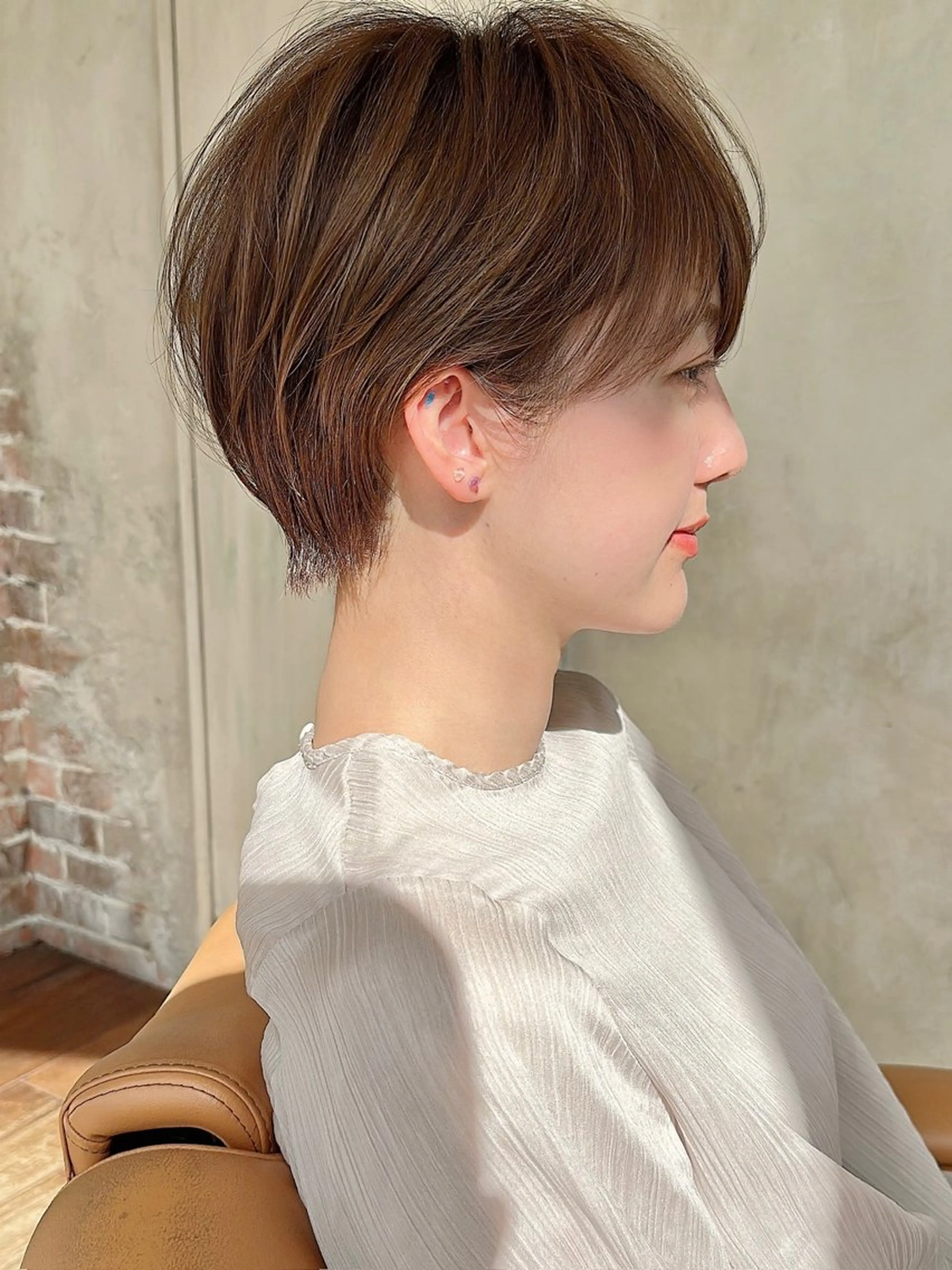 ショート カラー ショートボブ ボブ 似合わせカット ショートヘア 小顔カット カット ヘアカラー トリートメント ショート、ボブの神✨ 峯朋也✂︎✨のヘアスタイル