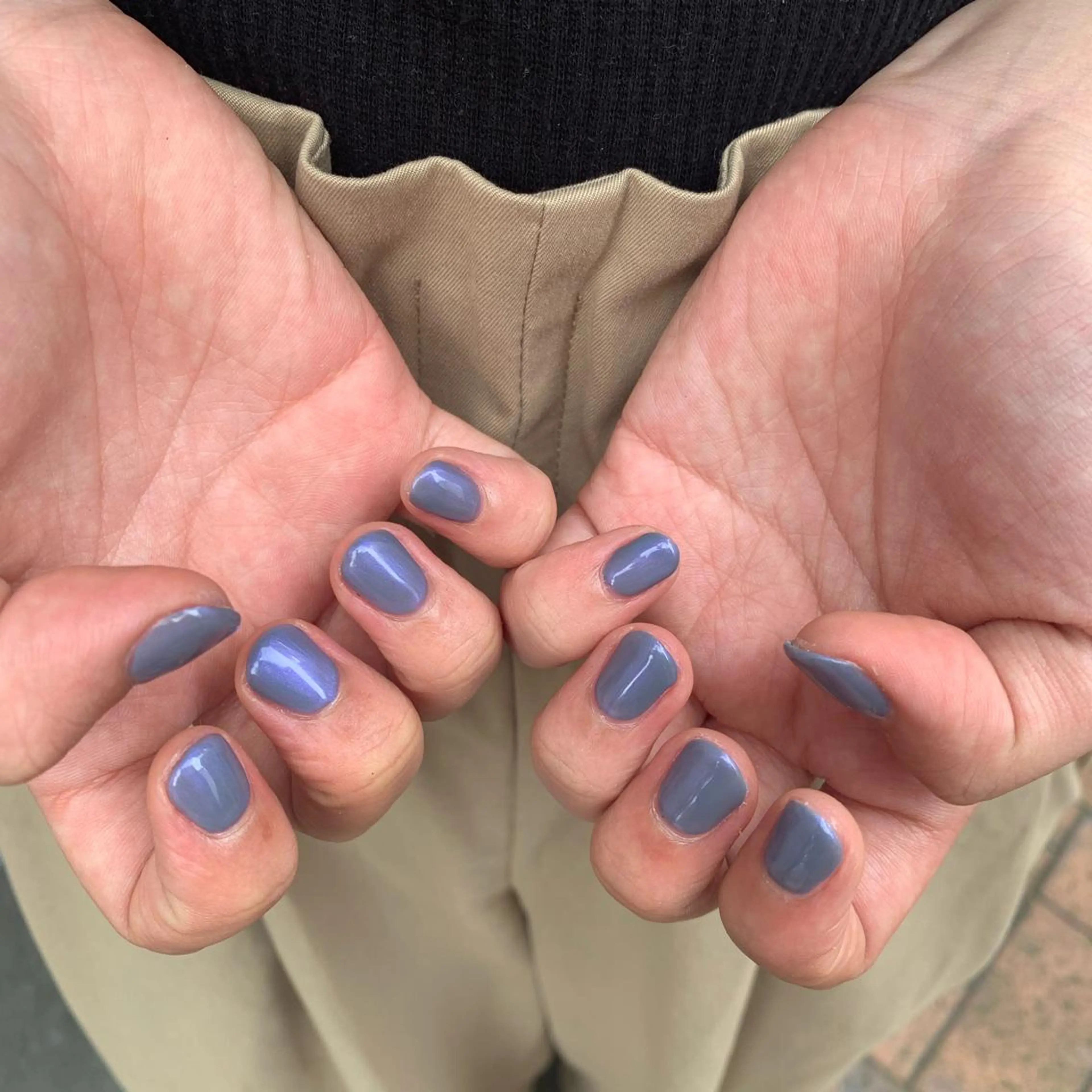 ネイル ブルー ハンドネイル Kureha/ネイル トレンドヘアのマツエク・マツパデザイン