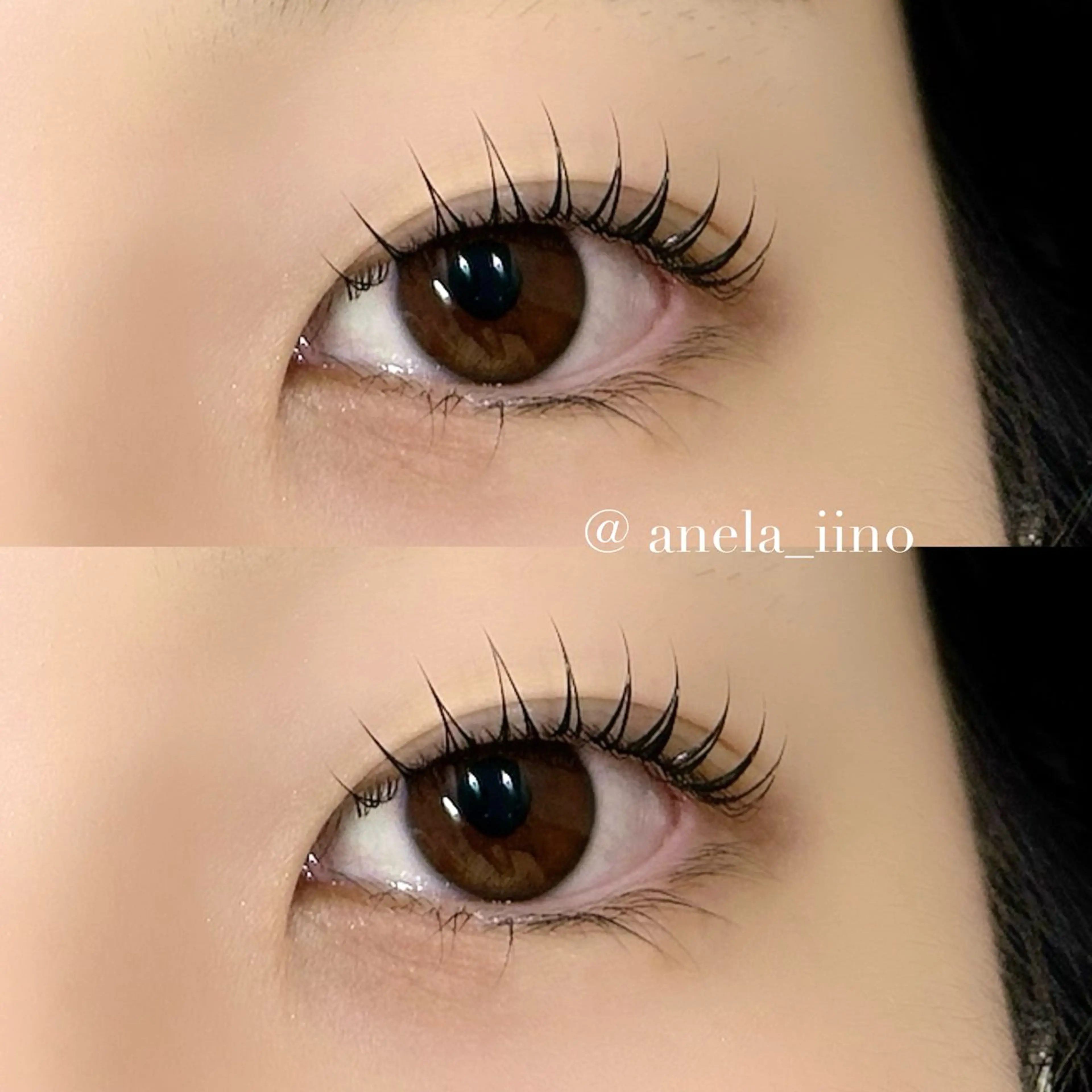 マツエク・マツパ 一重×まつ毛パーマ 🎀ANELA 飯野🎀のマツエク・マツパデザイン