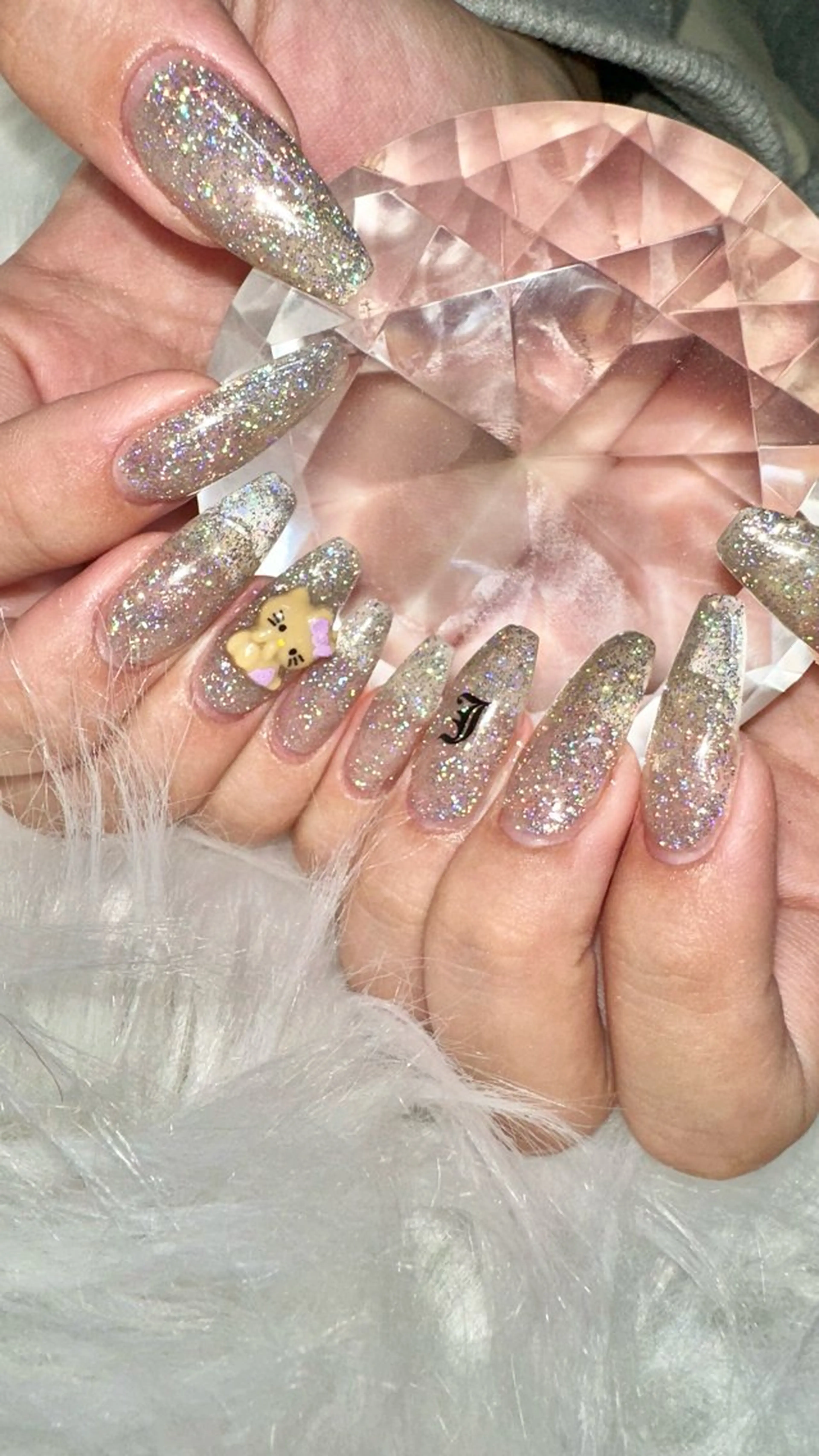 ネイル ロングネイル ハンドネイル 🤎CHARME NAIL🤎のネイルデザイン