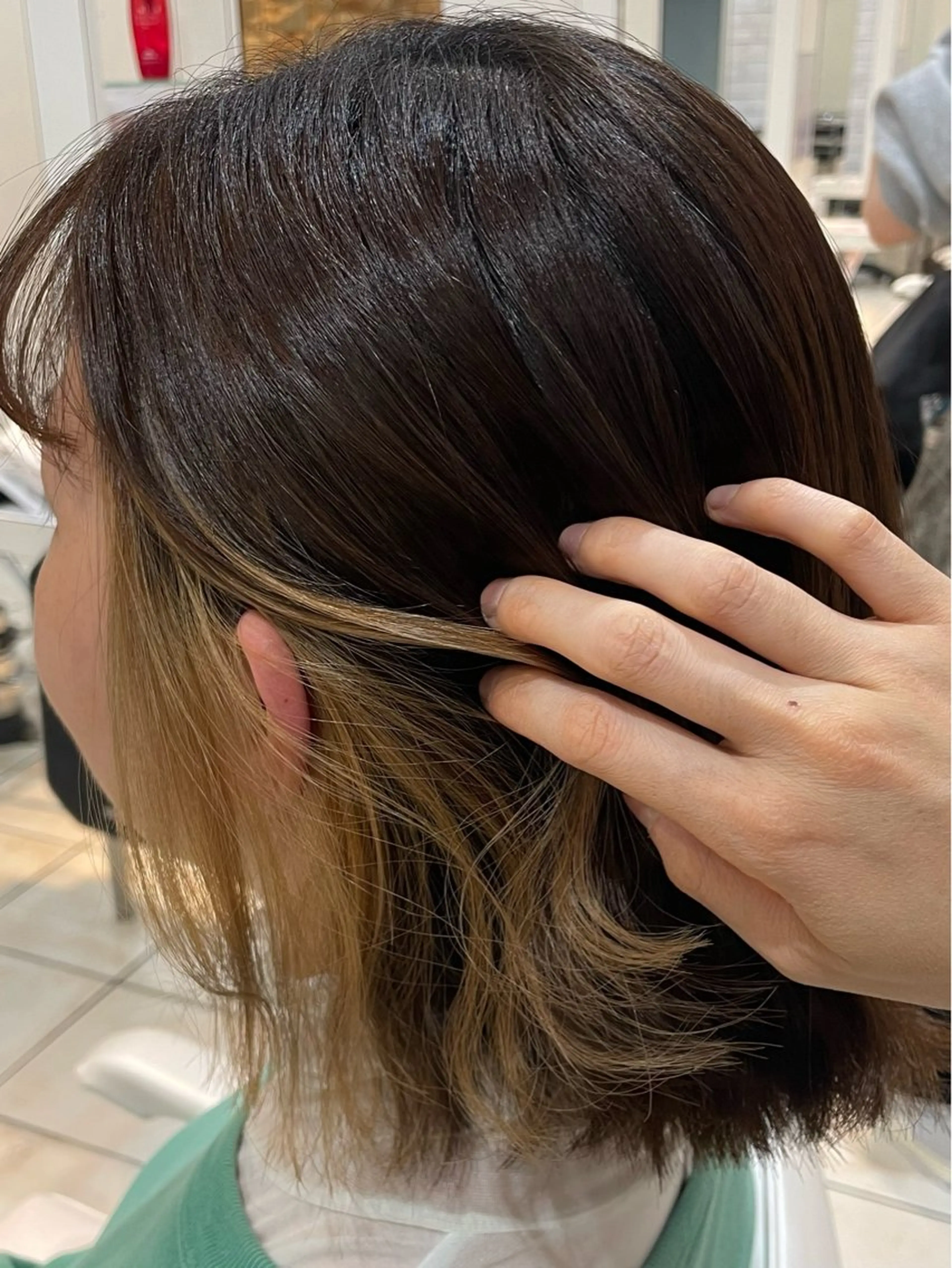 ミディアム カラー ヘアカラー 🏰縮毛矯正 🏰NOAのヘアスタイル