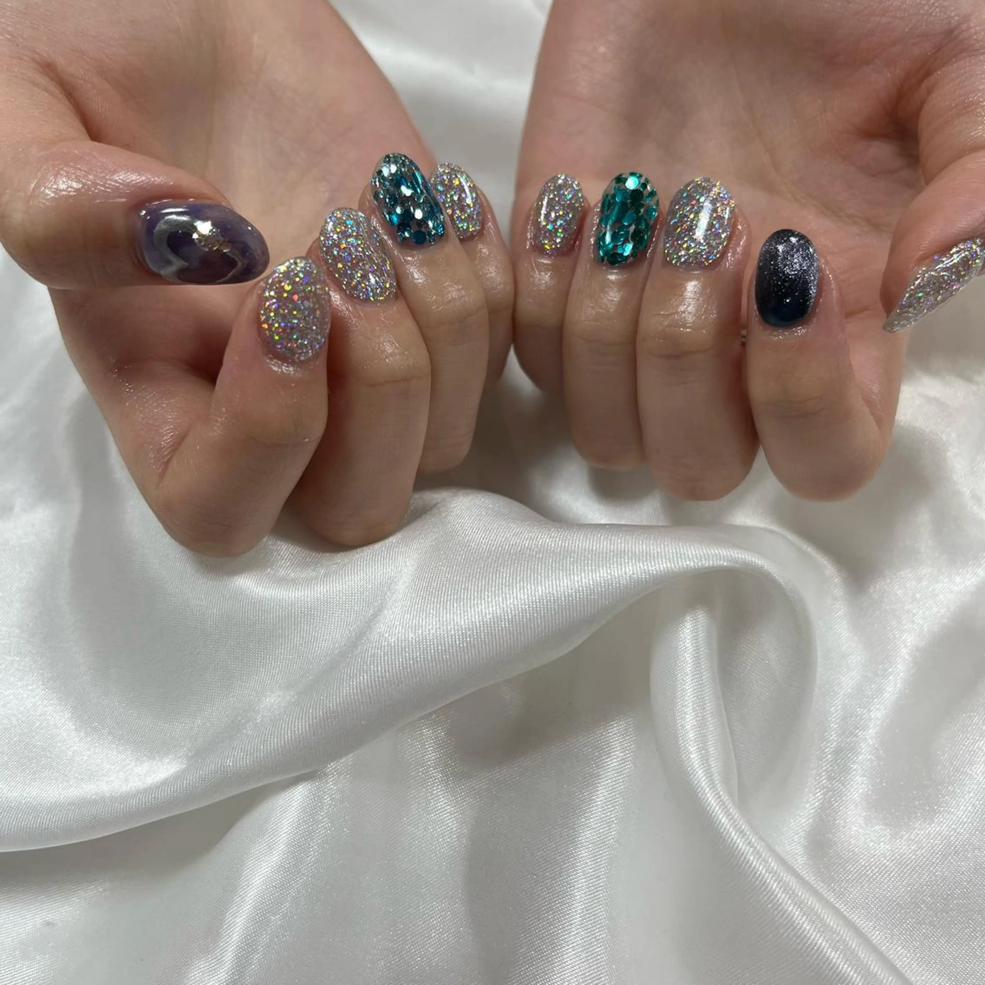 ネイル ハンドネイル THE BALM Noahのネイルデザイン