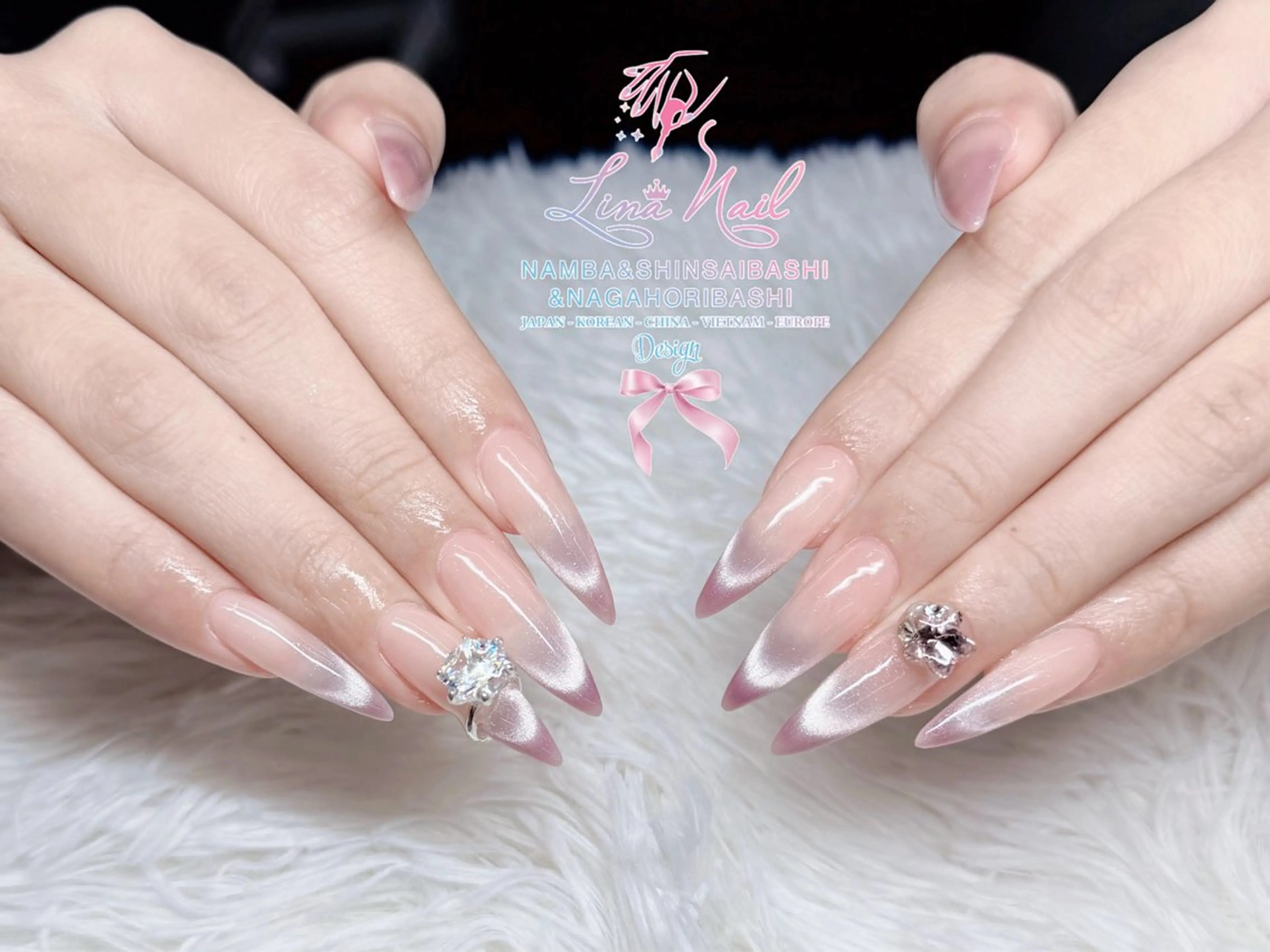 ネイル フットネイル ジェルネイル 持ち込み ネイルチップ ハンドネイル リナネイル 長堀橋店／東心斎橋店のネイルデザイン