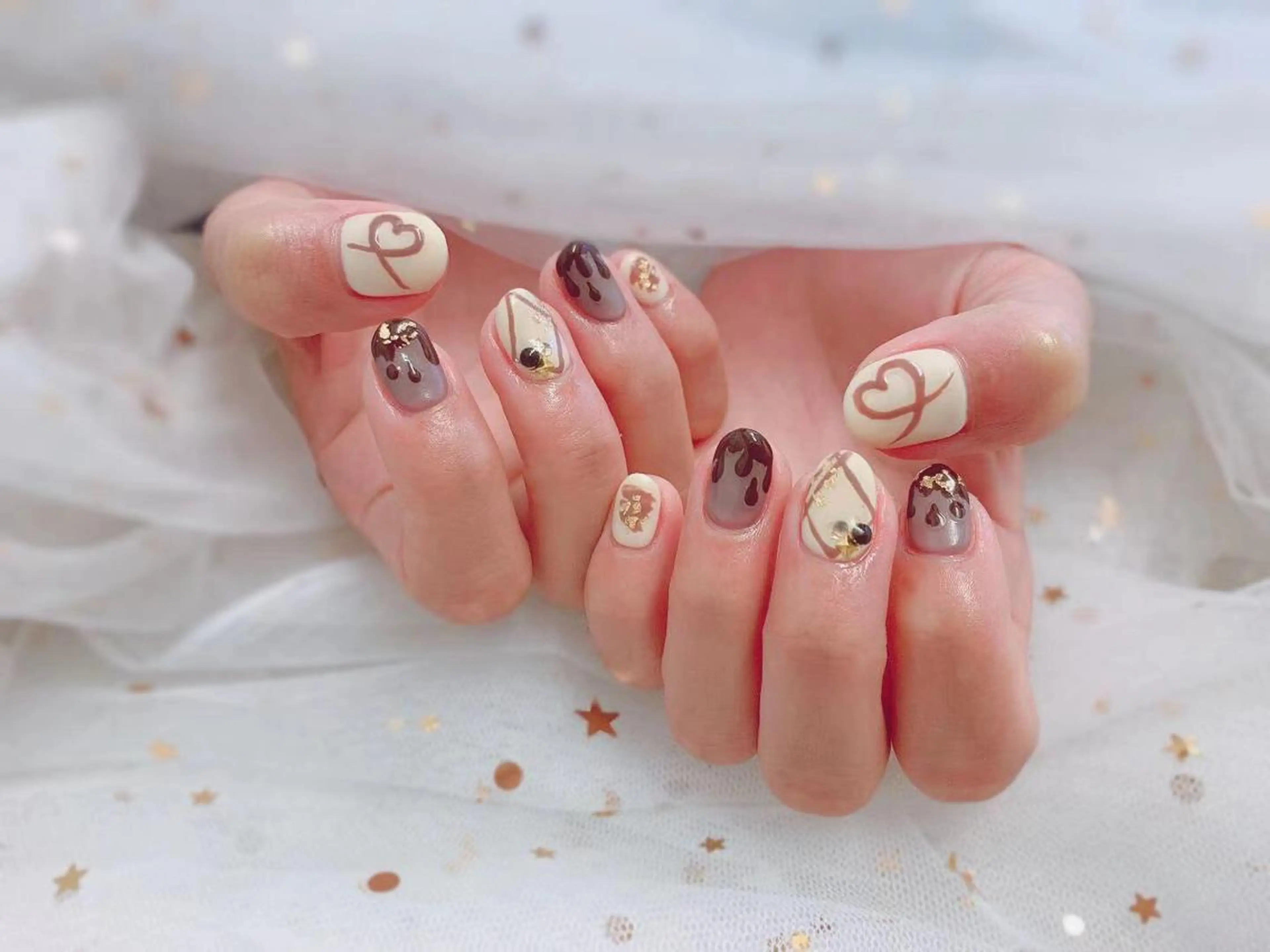 ネイル MiKi Nai池袋 長さだし得意のネイルデザイン