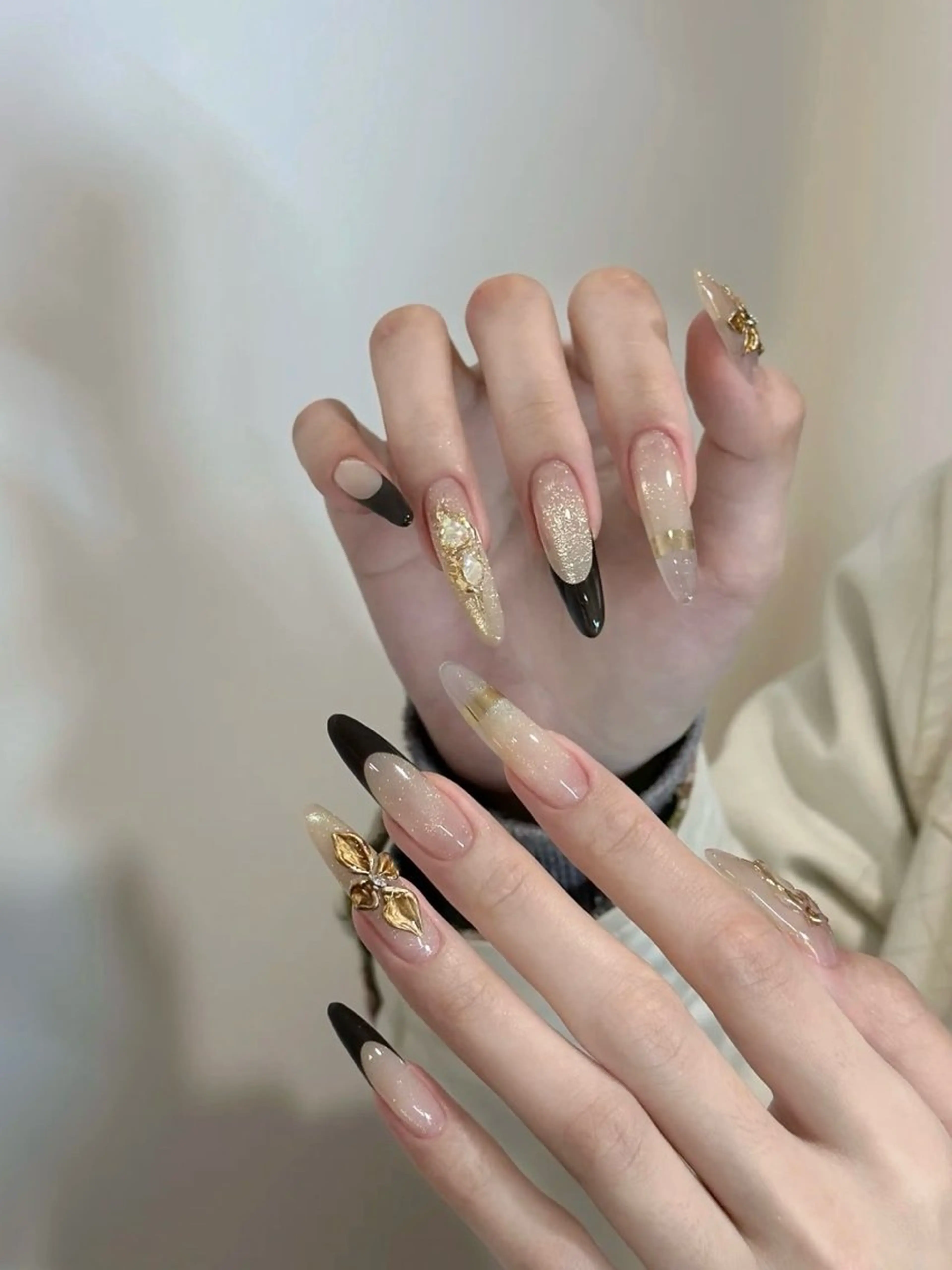 ネイル アートネイル オーロラネイル チークネイル 長さ出し フットネイル ハンドネイル Blossom nail【ブラソンネイル】所属・Blossom nail_研修のネイルデザイン