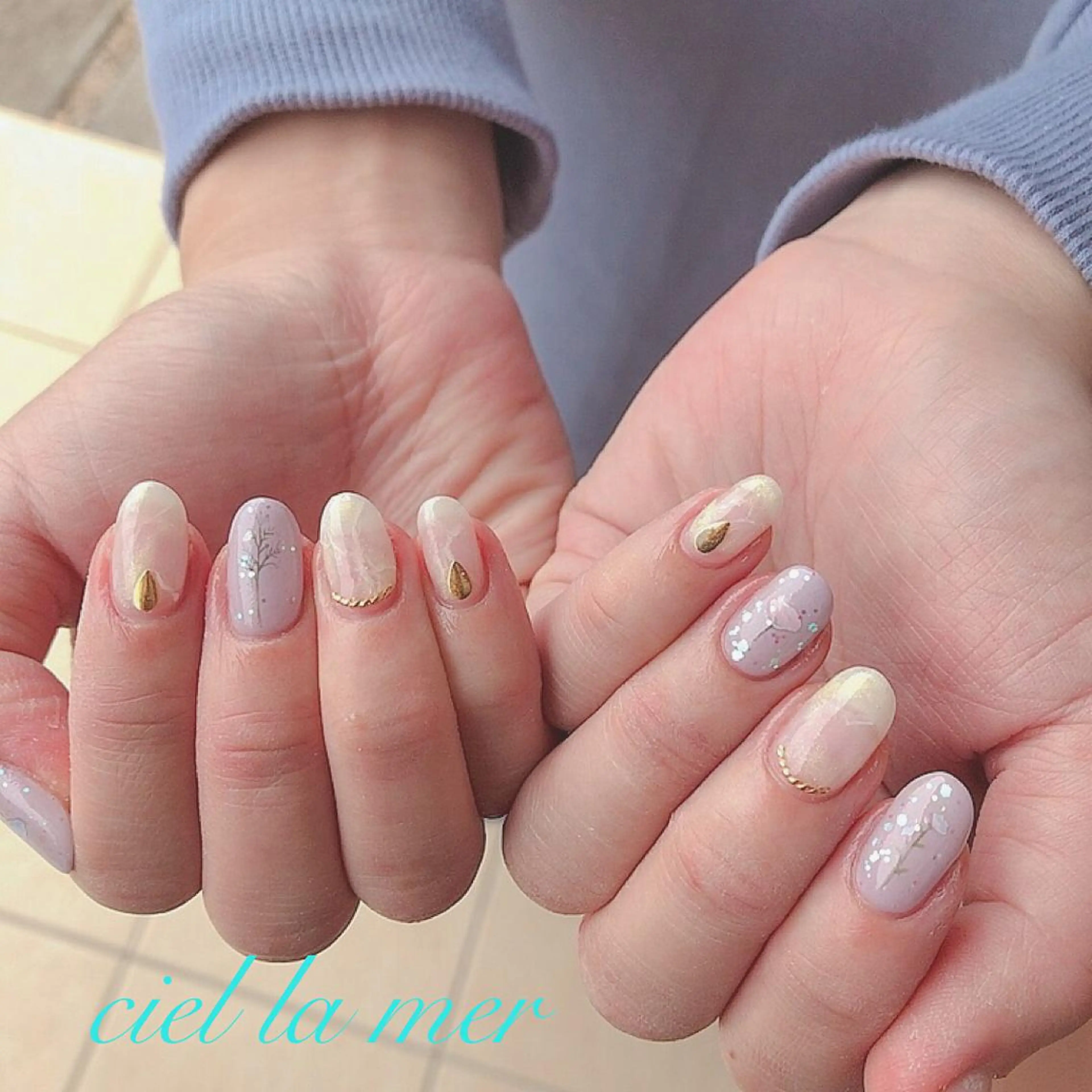 ネイル ciel la merのネイルデザイン
