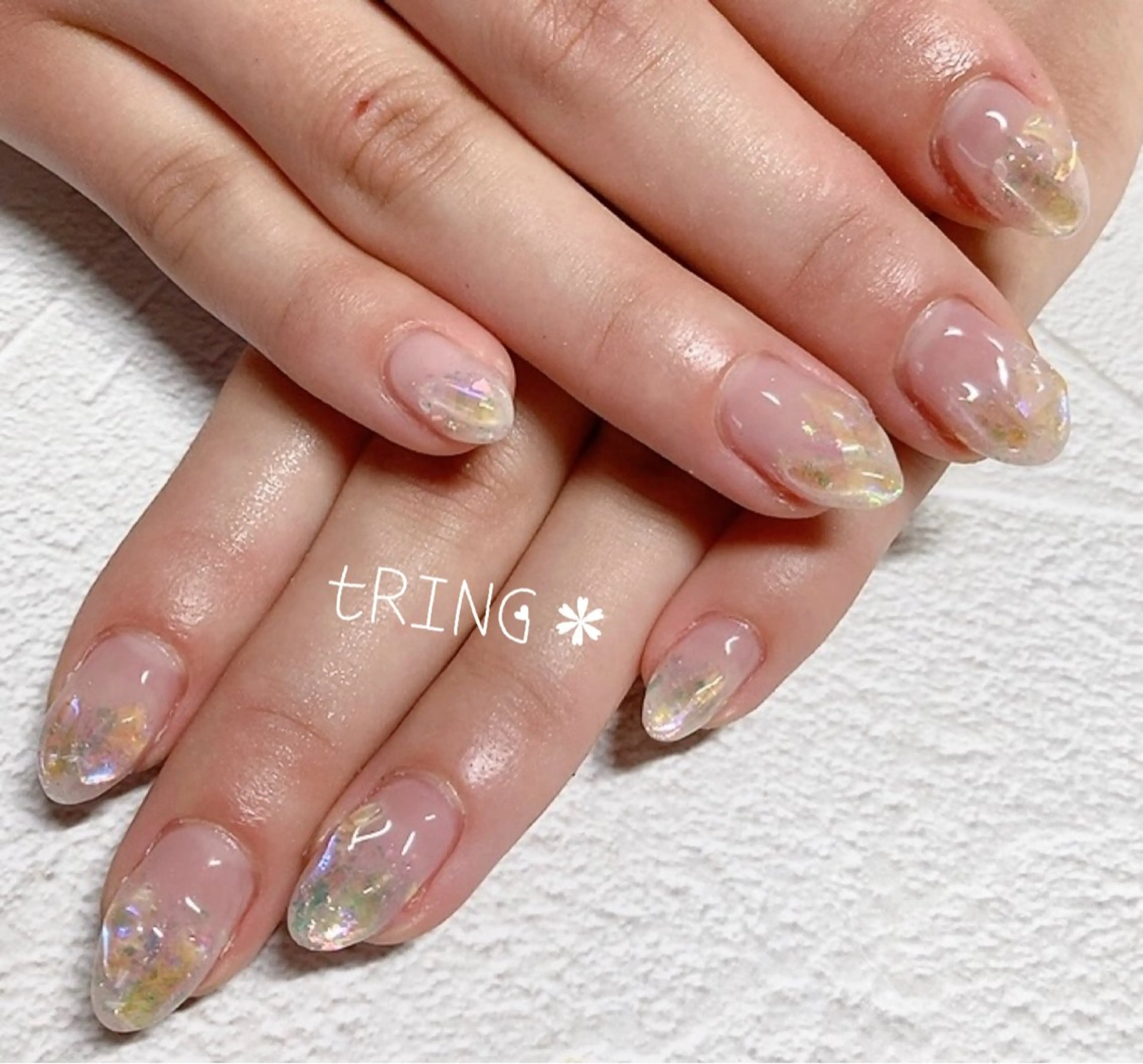 ネイル ハンドネイル tRING＊ しいの木台のネイルデザイン
