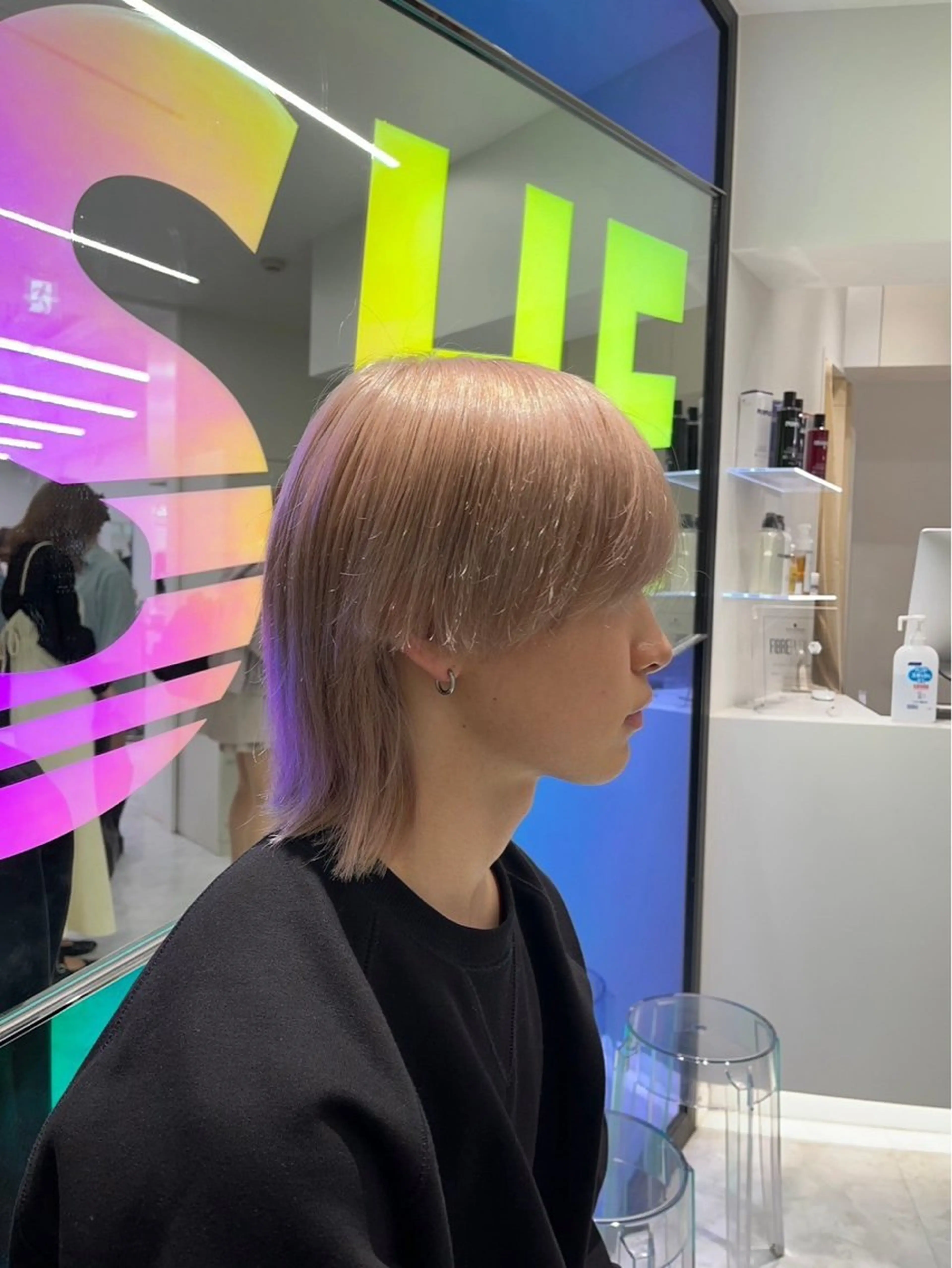 カラー メンズ ヘアカラー 🖤メンズハイトーン /カットRisa🖤のヘアスタイル