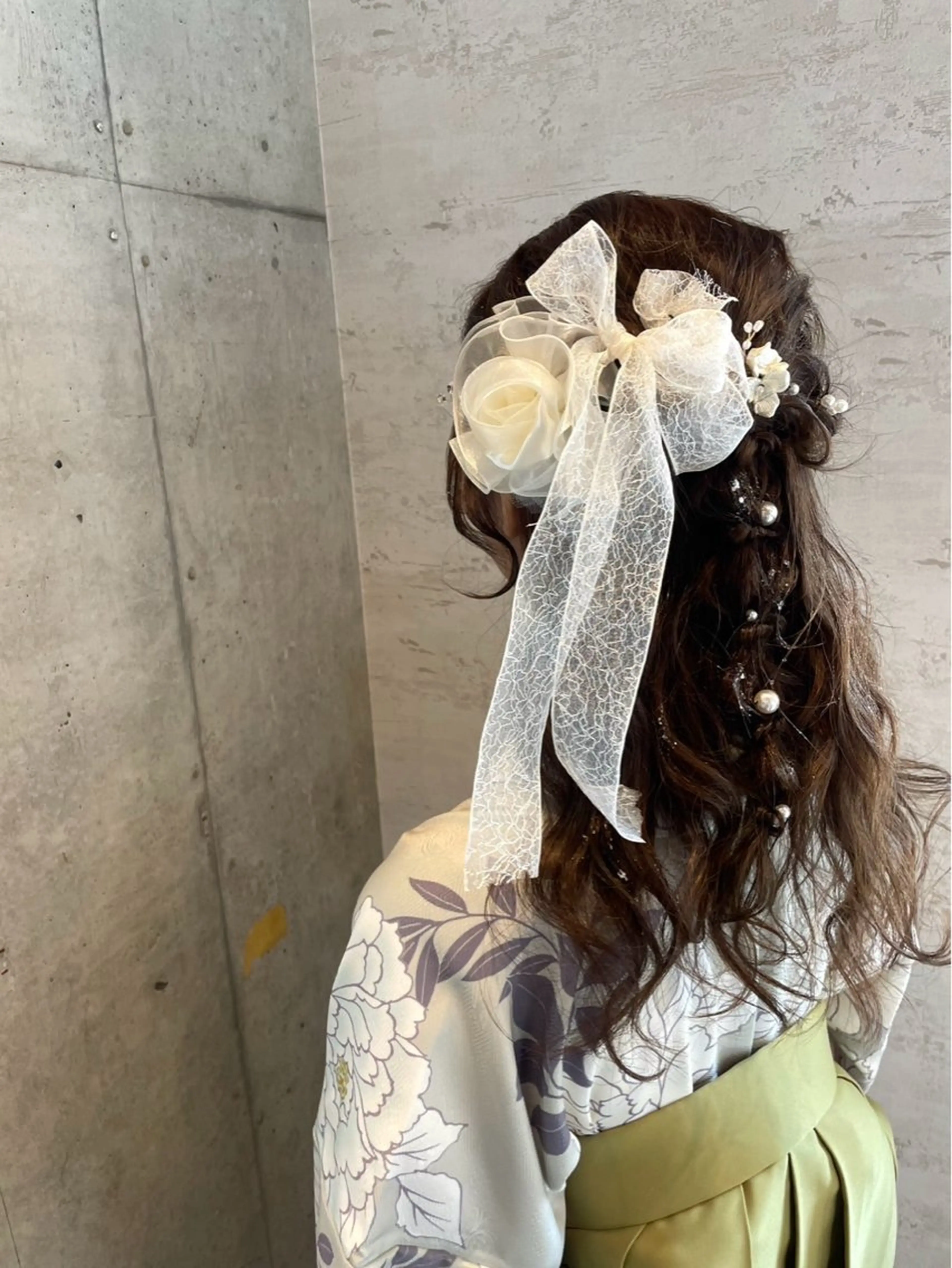 ロング ヘアアレンジ 美髪× ヘアセット✨Araiのヘアスタイル