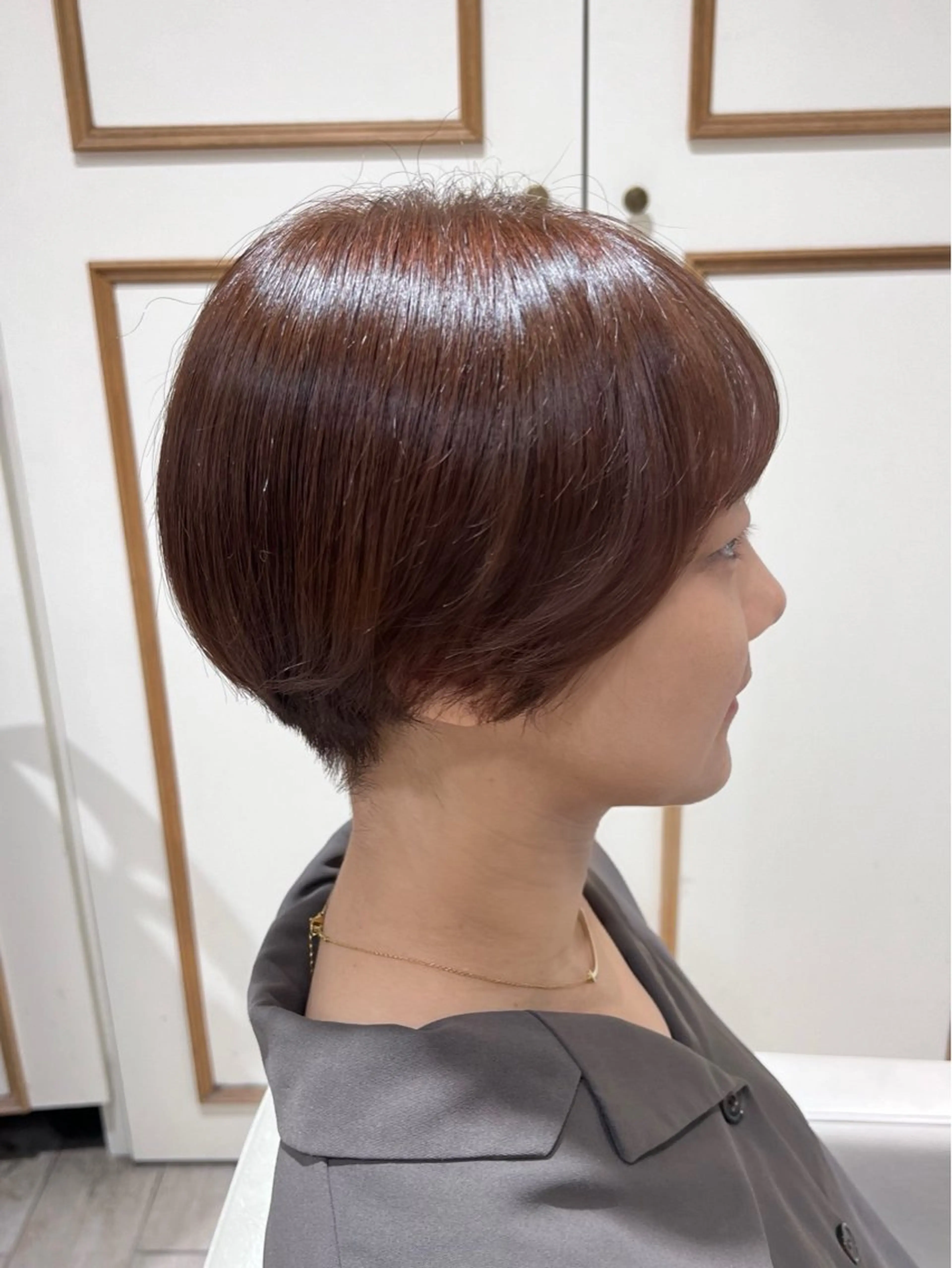 ショート カラー ブリーチ ピンクカラー ヘアカラー モデル募集 セイノチヒロのヘアスタイル