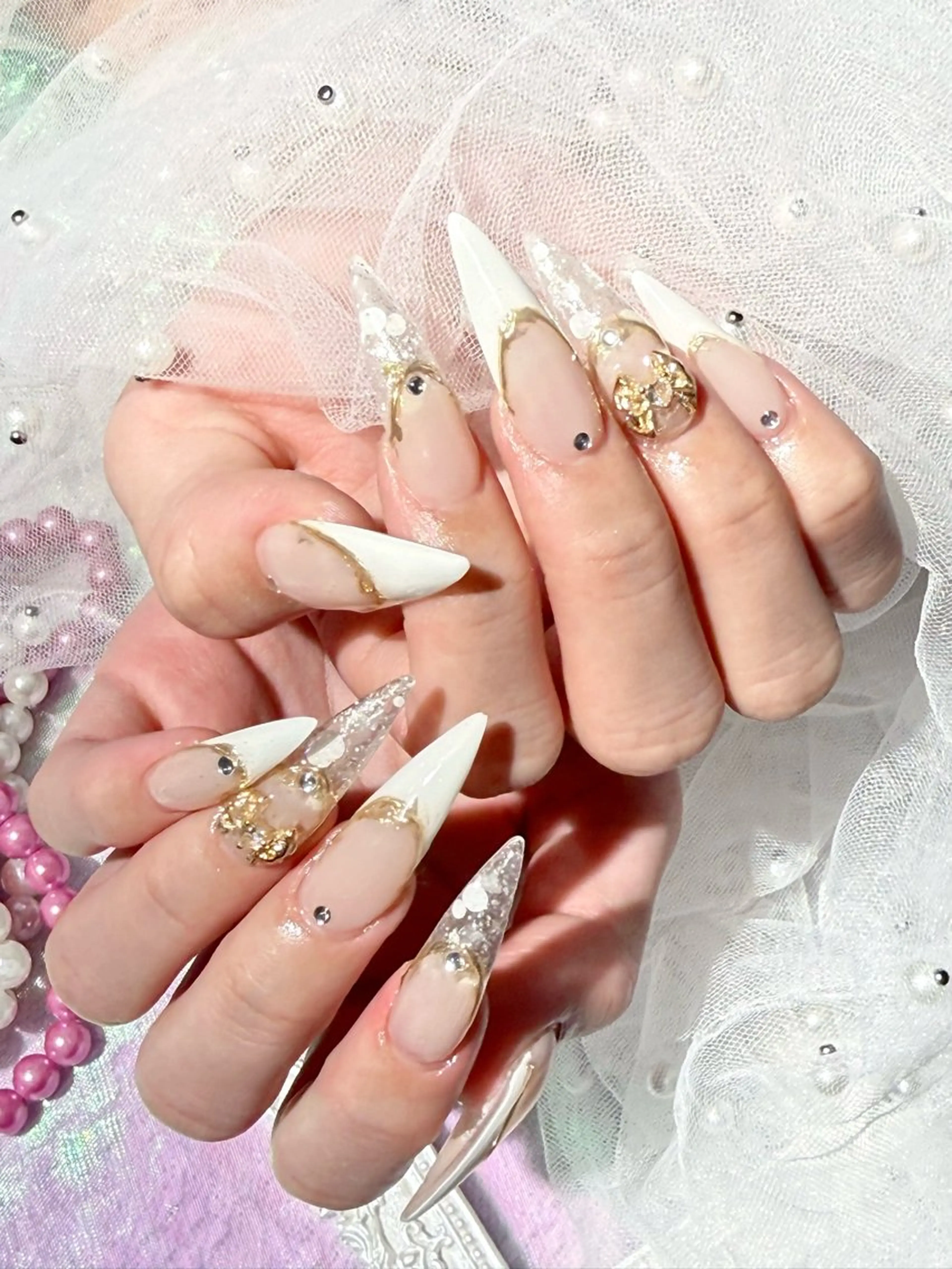 ロング nina beautyのネイルデザイン