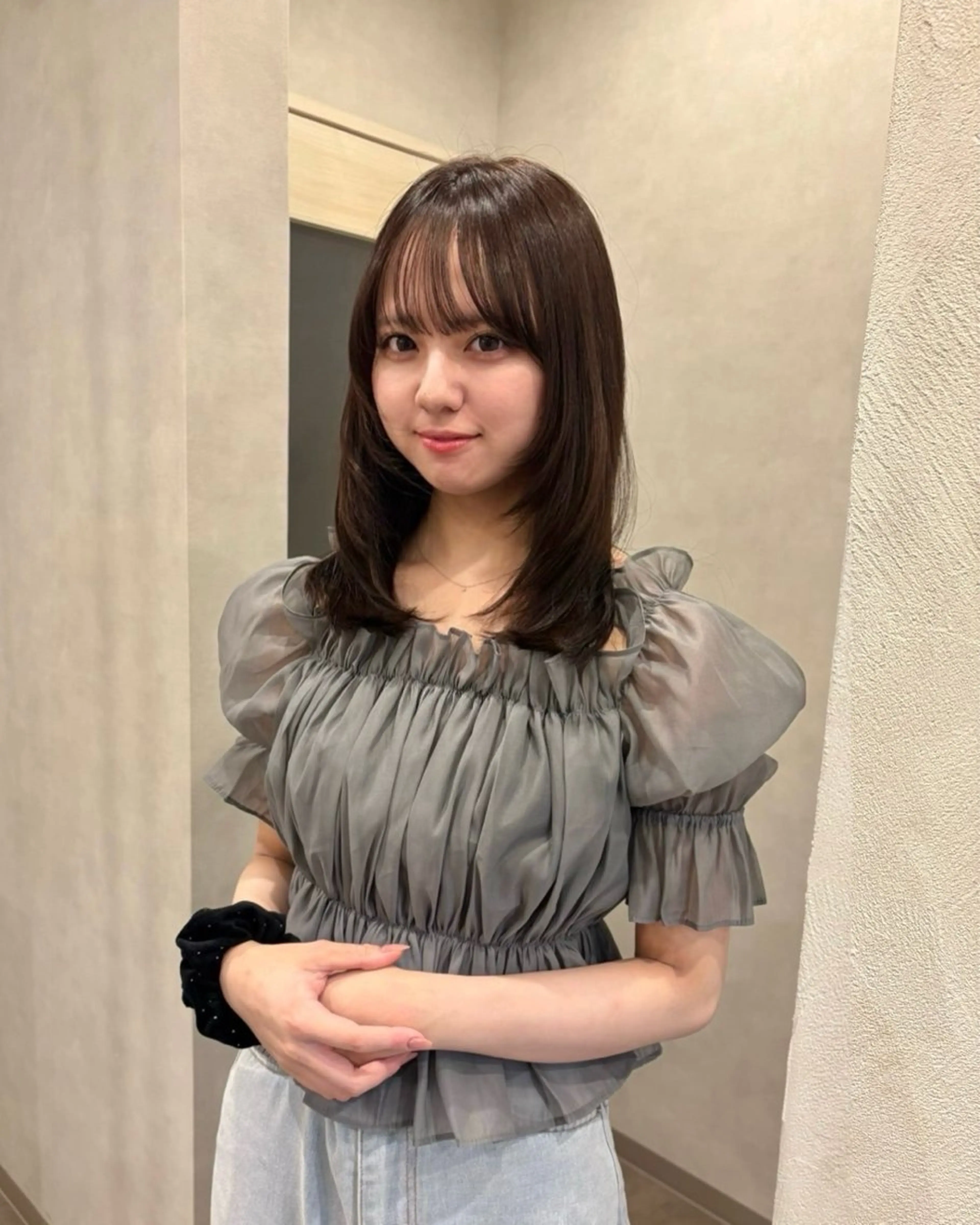 ミディアム カラー ヘアカラー Lita./ sumireのヘアスタイル