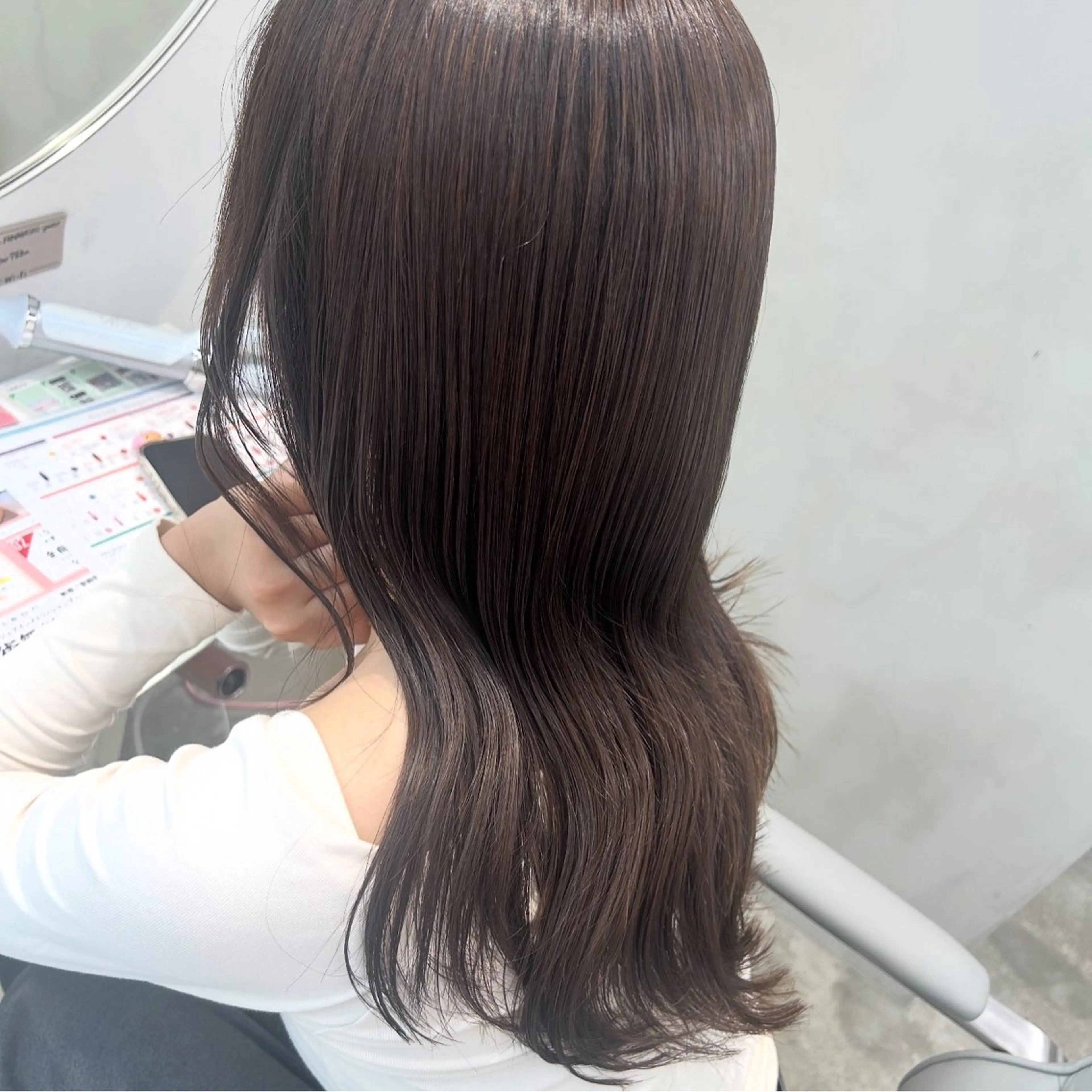 ロング カラー 透明感×艶髪/ 韓国レイヤー／MIOのヘアスタイル