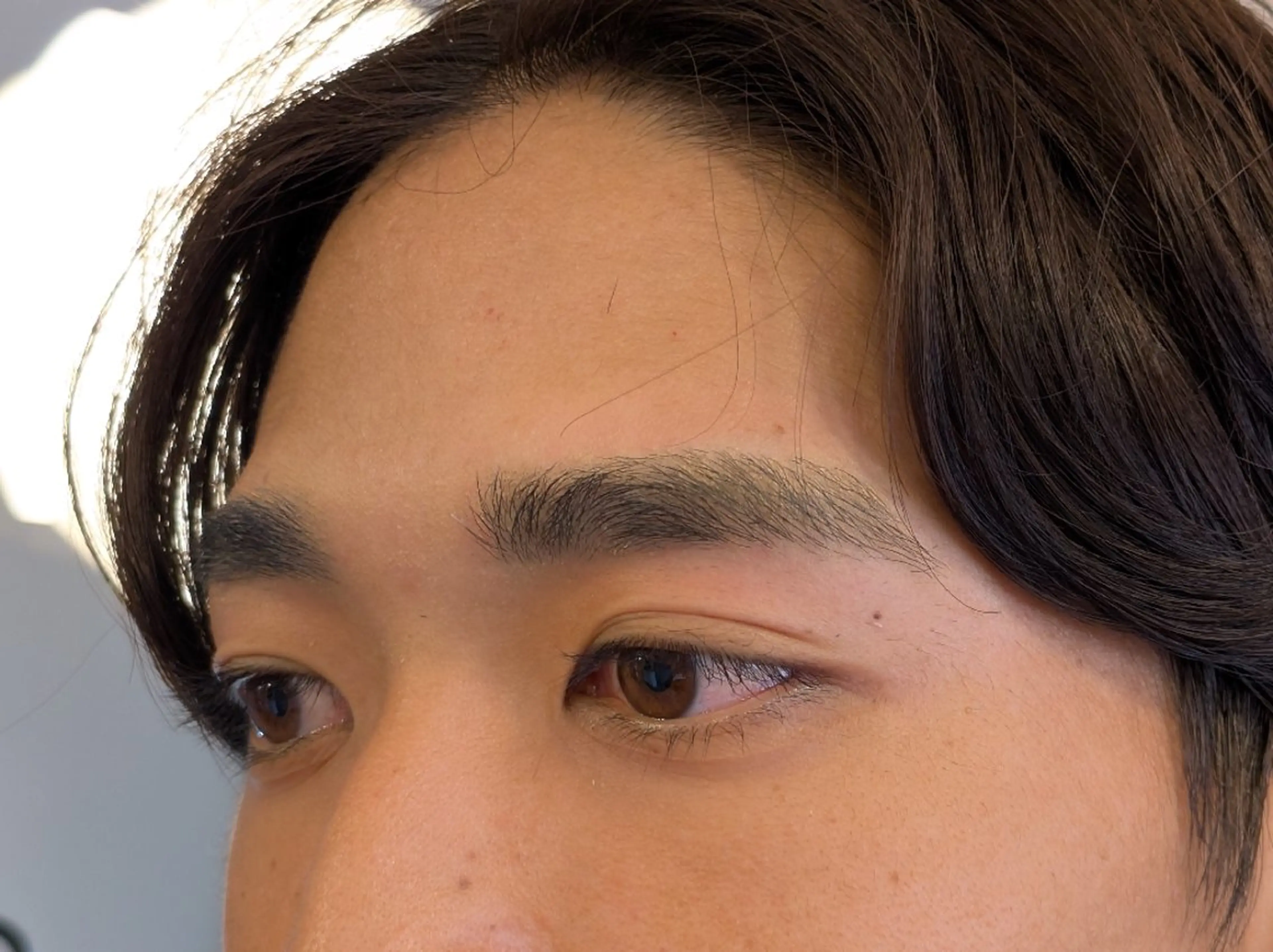 アイブロウ 眉カット Sun Brown Ryu-gaのマツエク・マツパデザイン