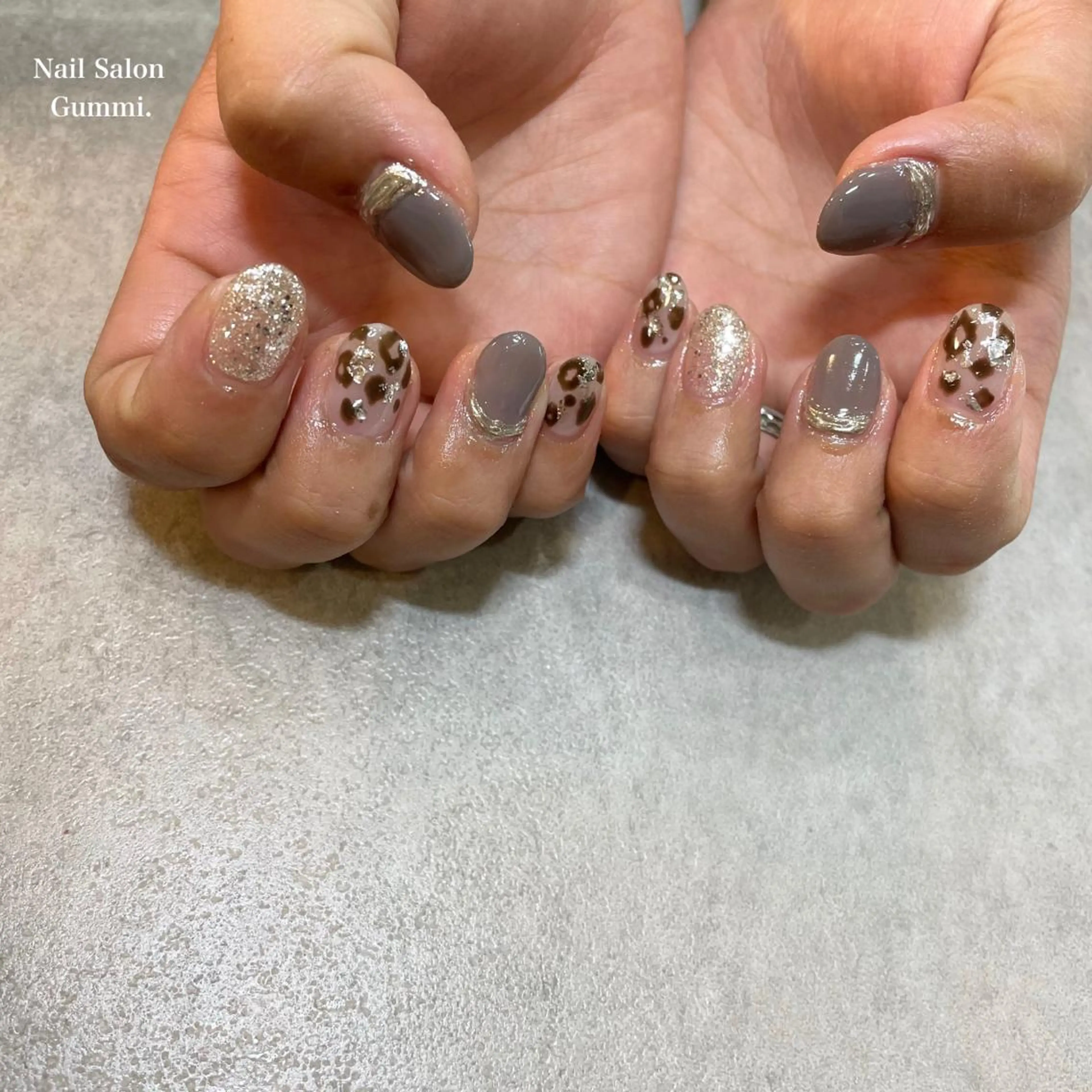 ネイル アニマル柄 Nail Salon Gummi.のネイルデザイン
