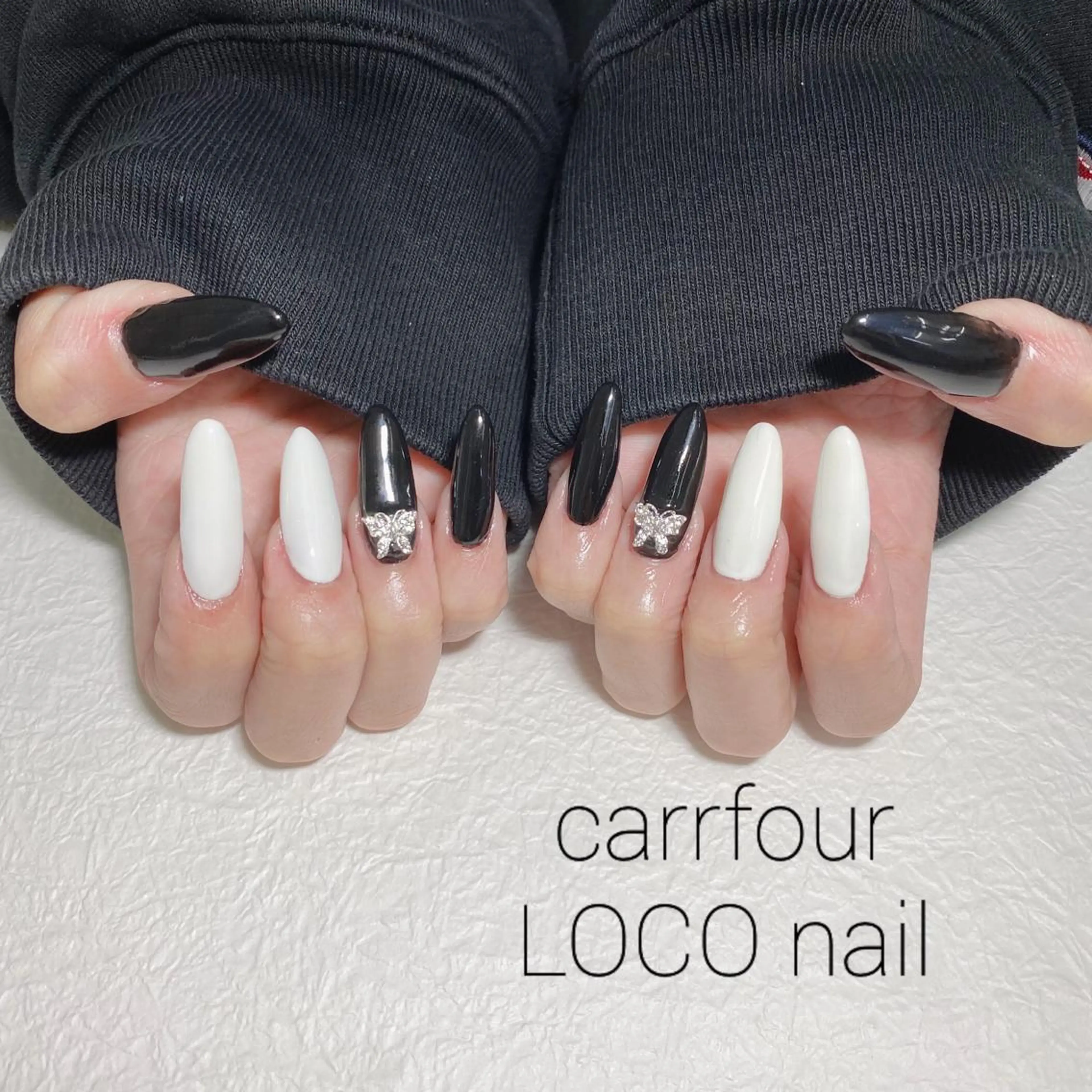 ネイル ワンカラーネイル スカルプネイル 中村 麻衣のネイルデザイン