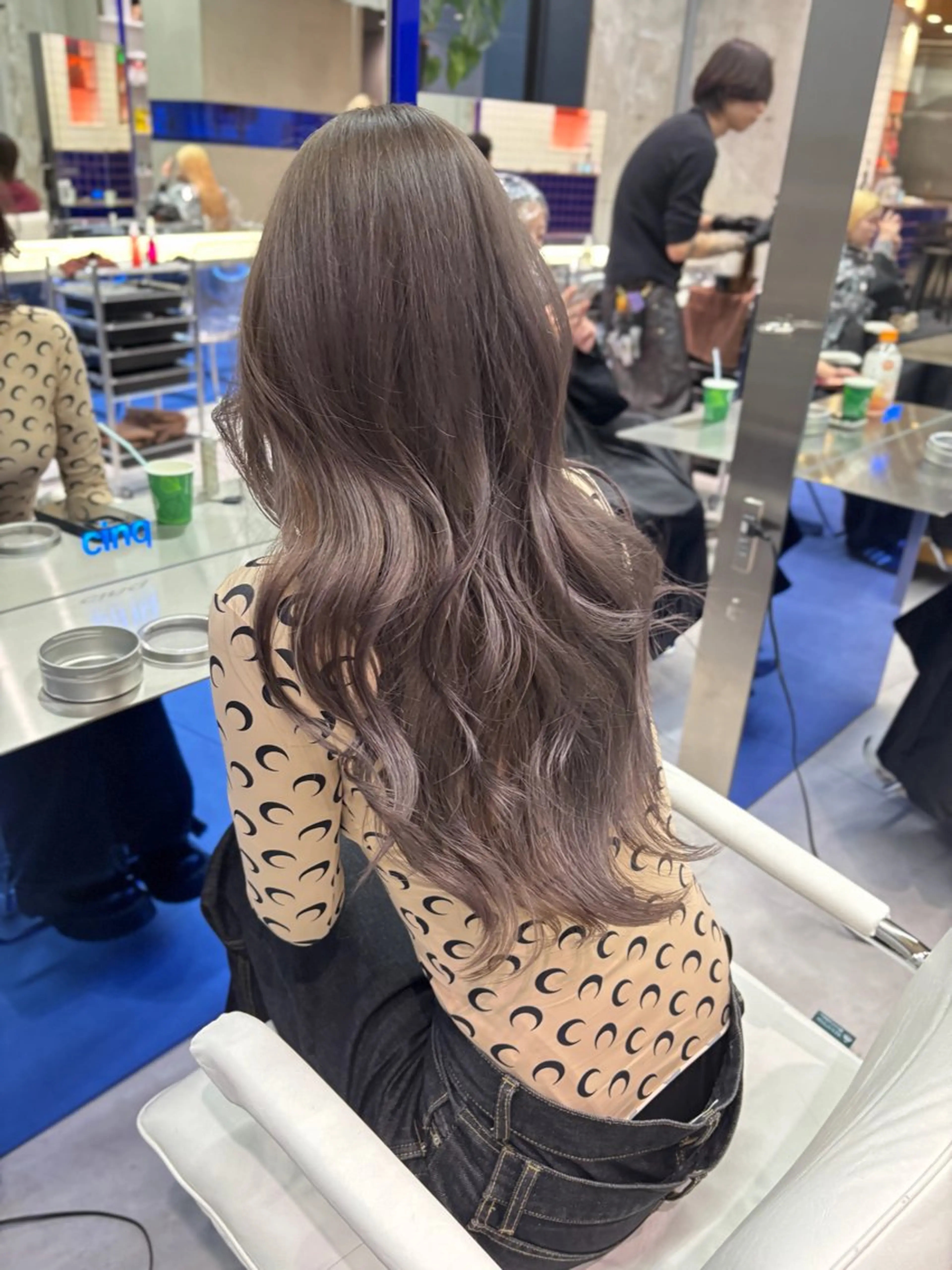 ロング カラー ヘアカラー カット無料酒井 竜也のヘアスタイル